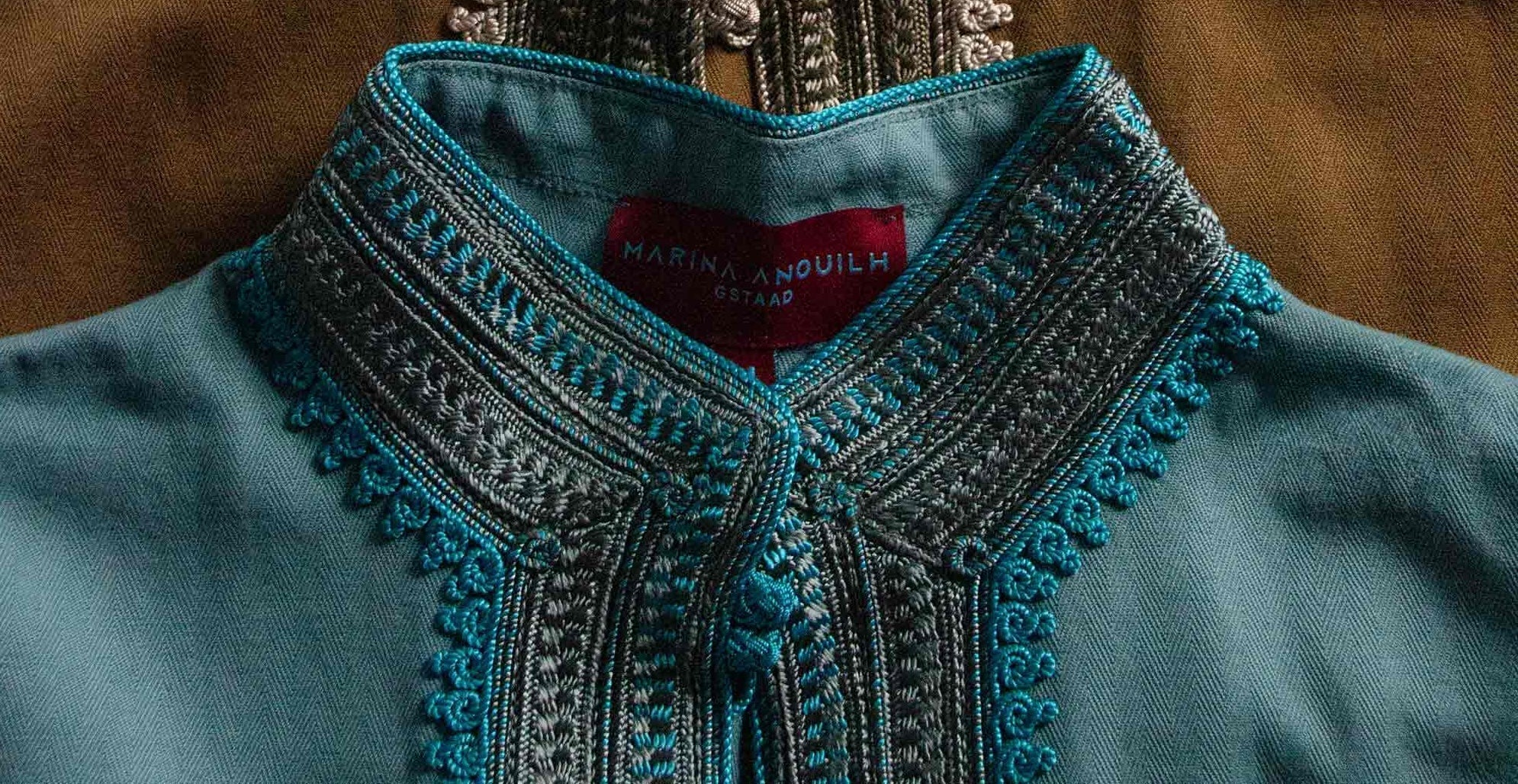 The Marrakesh Jacket — Marina Anouilh's Bohemian Chic Signature