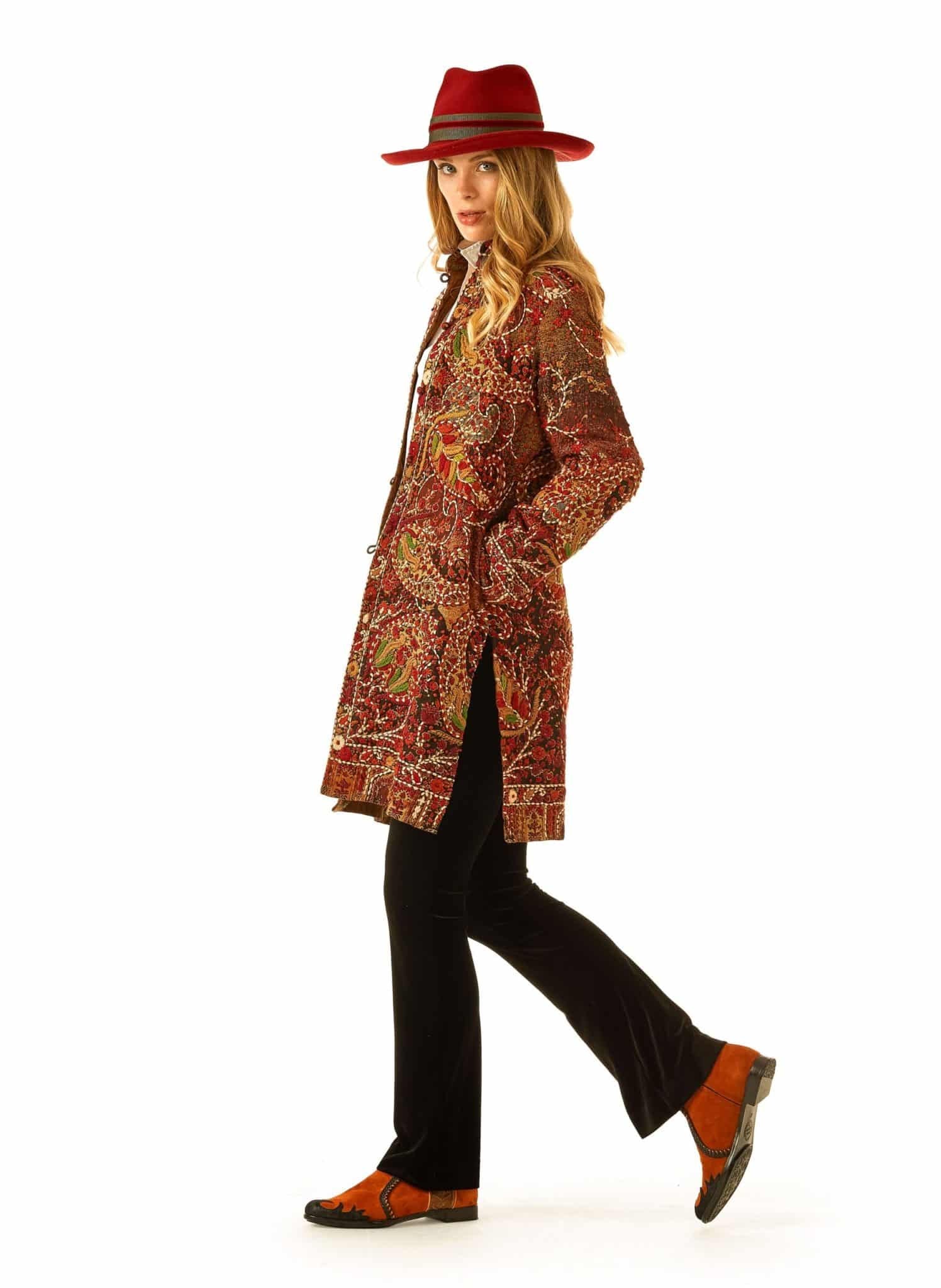 CAROLINE PANTS VELVET BLACK