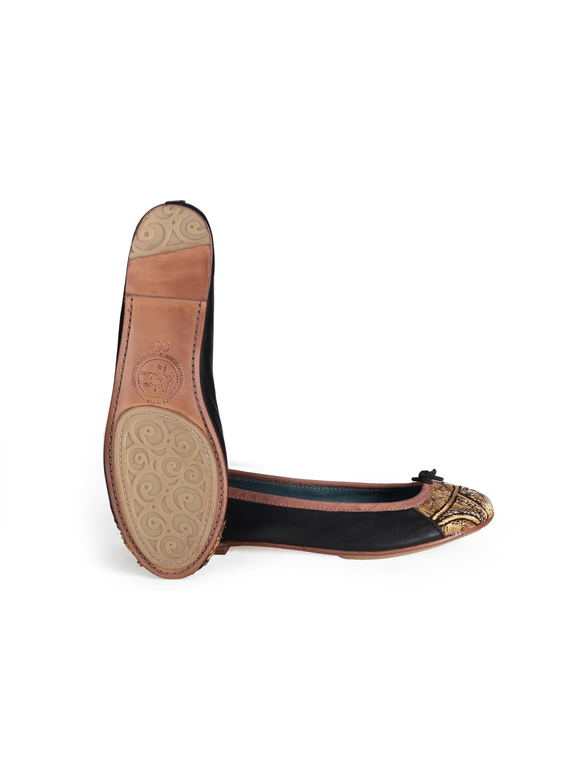 Bizi Ballet Prima Black New Gold