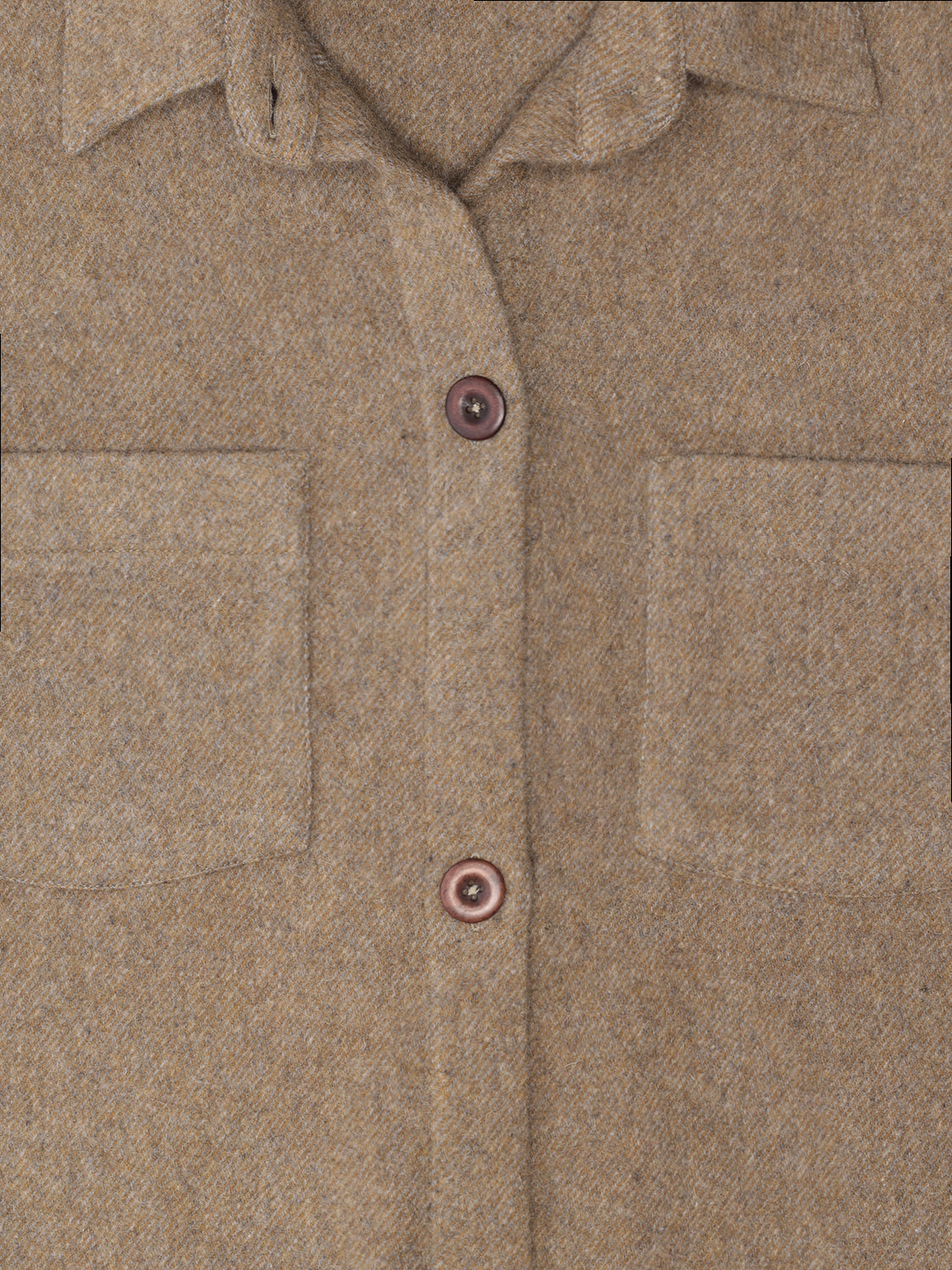 Denise Wool Shirt Olive