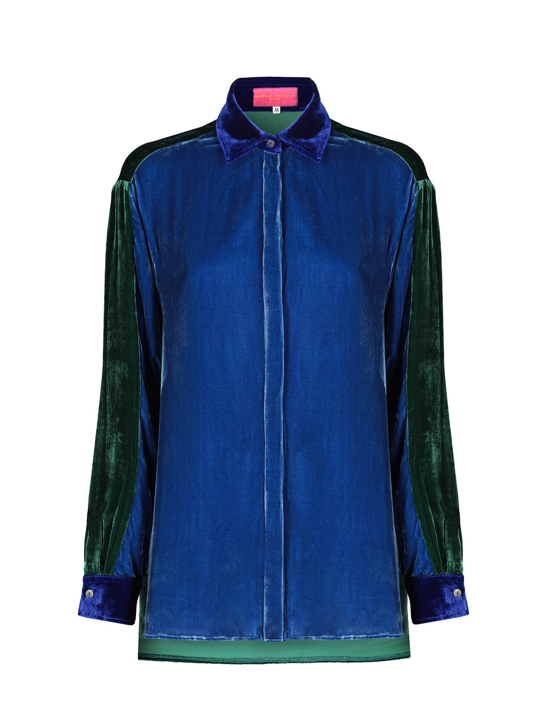 Elvira Velvet Shirt Trio Color