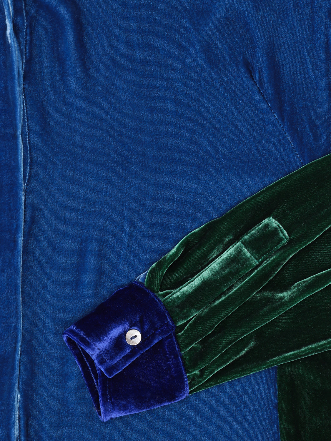 Elvira Velvet Shirt Trio Color
