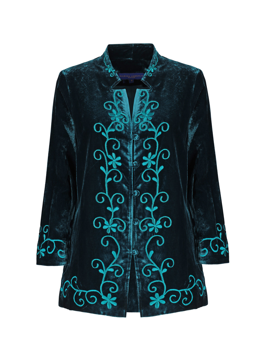 Flora Velvet Duck Jacket