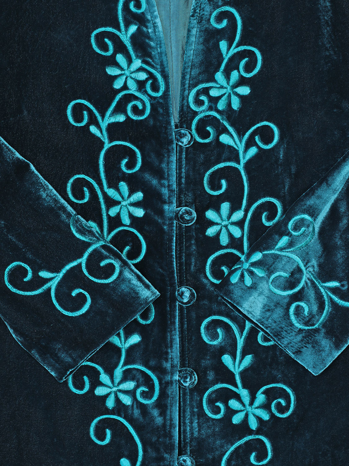 Flora Velvet Duck Jacket