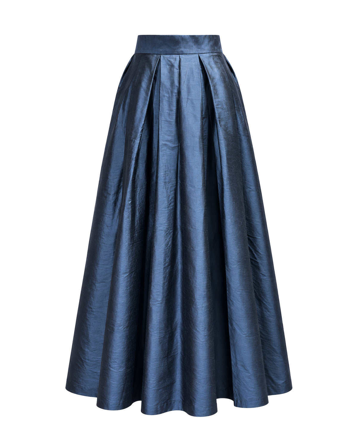 Florence Taffeta Skirt Dark Sky Blue