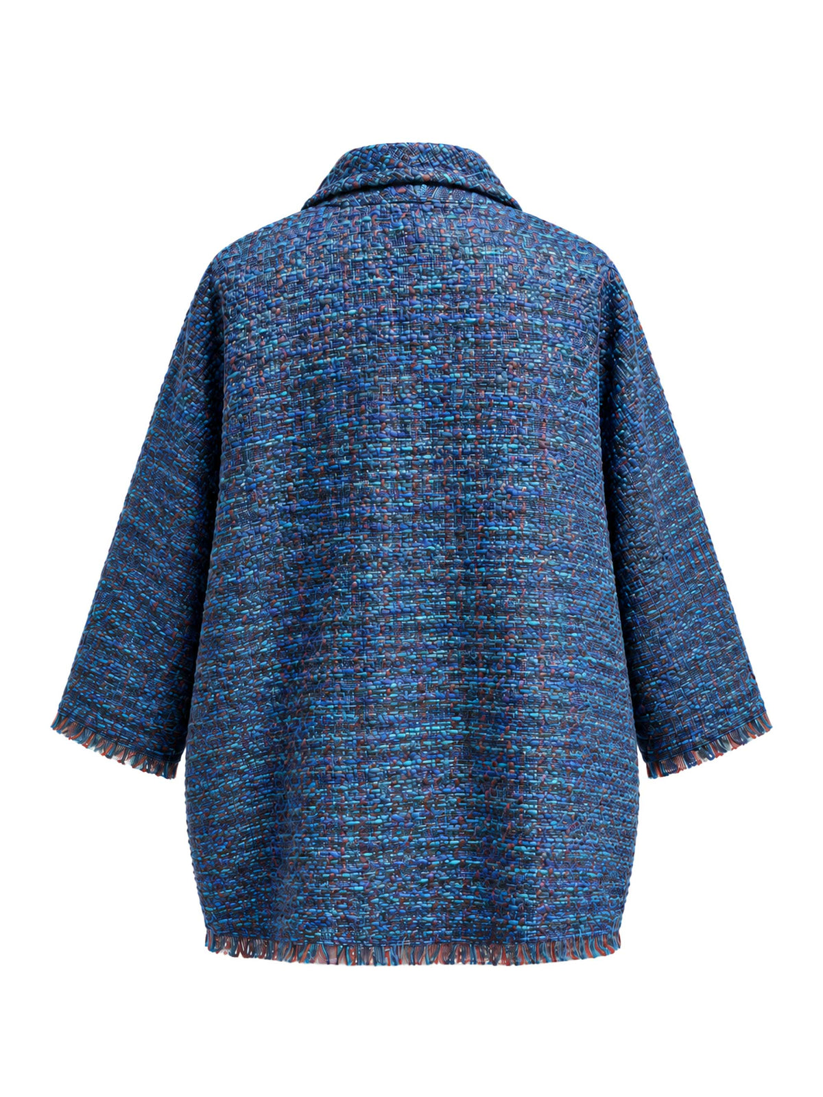 Gstaad Coat Doris Tweed Blue