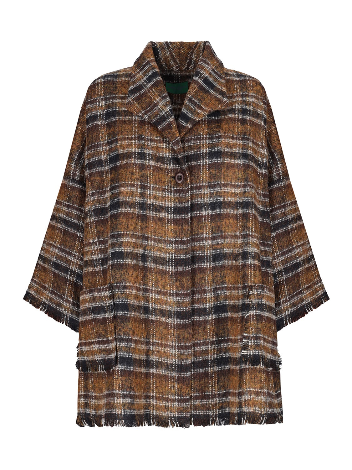 Gstaad Jacket Tartan Mustard Check