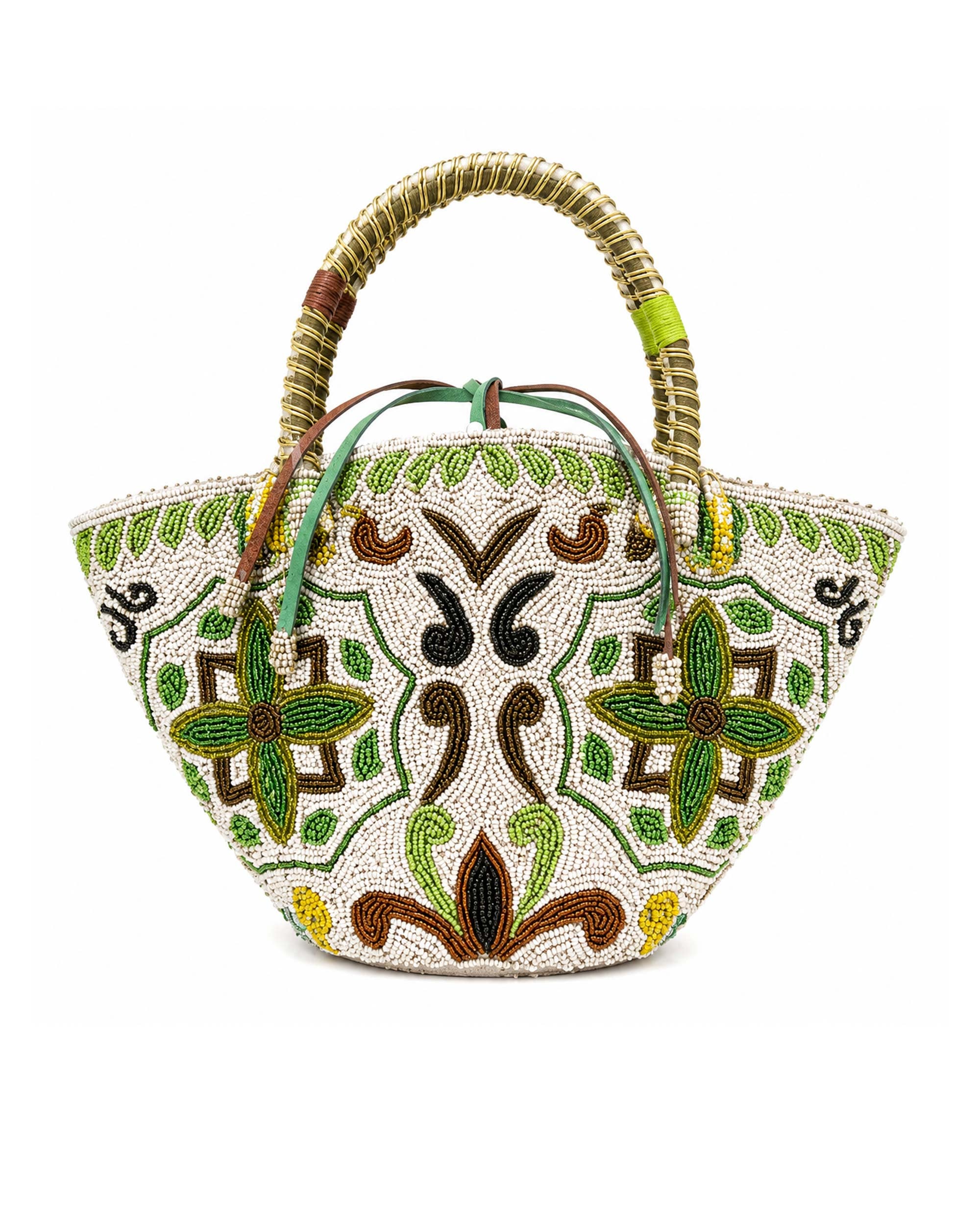 Marina Anouilh Mini Bag Garden Delight cotton bag
