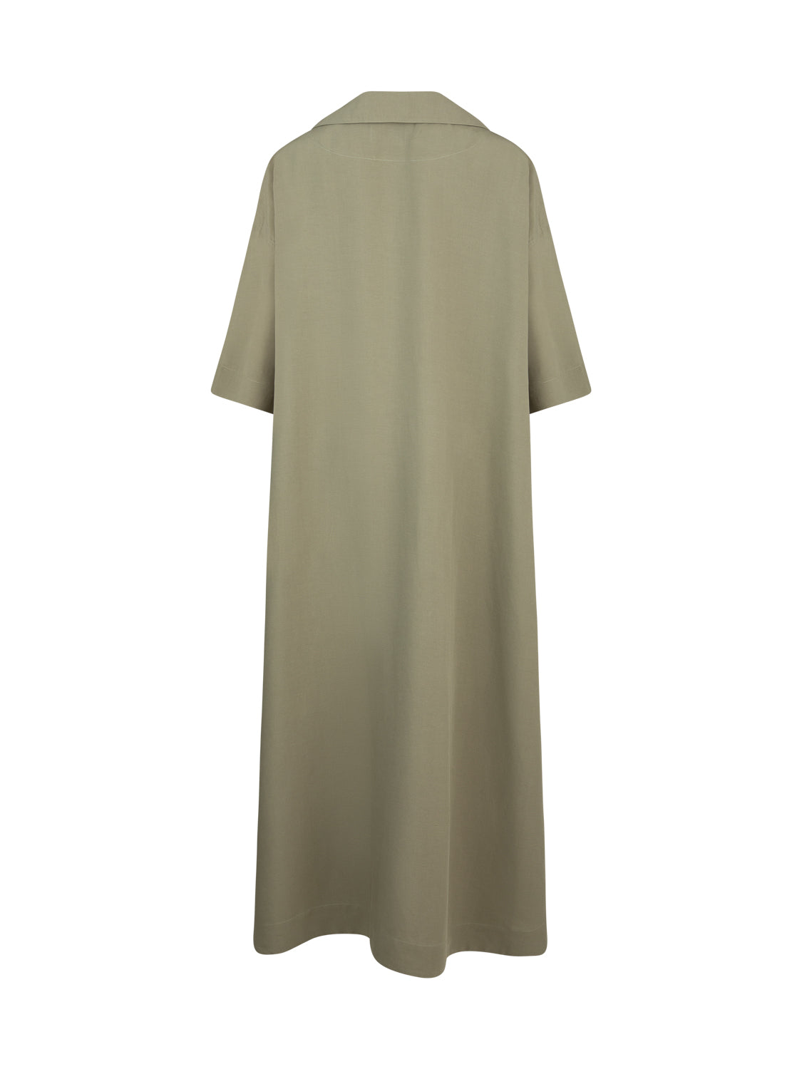 BARBARA LINEN DRESS KAKI
