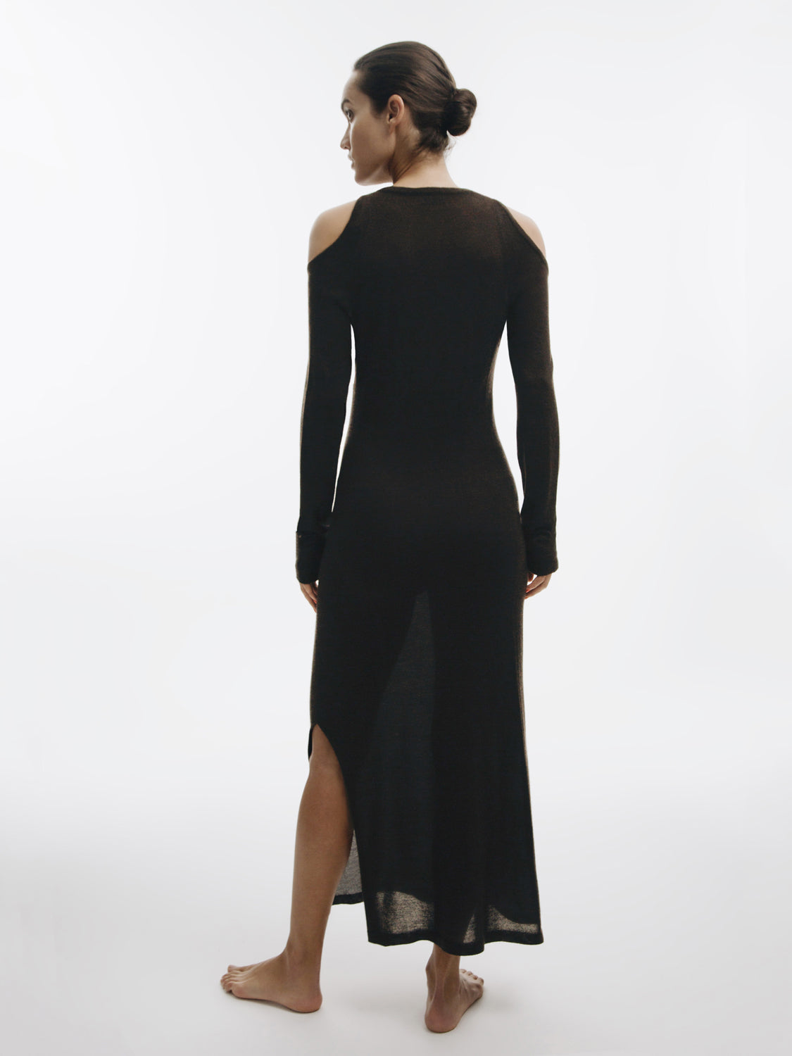 Ottalia Jaipur Cut Out Long Dress - Brown
