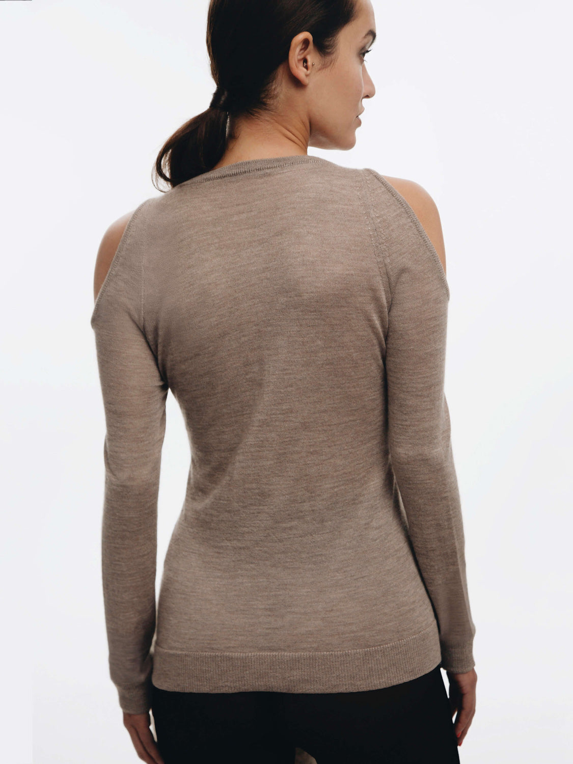Ottori Jaipur Cut Out Sweater - Beige