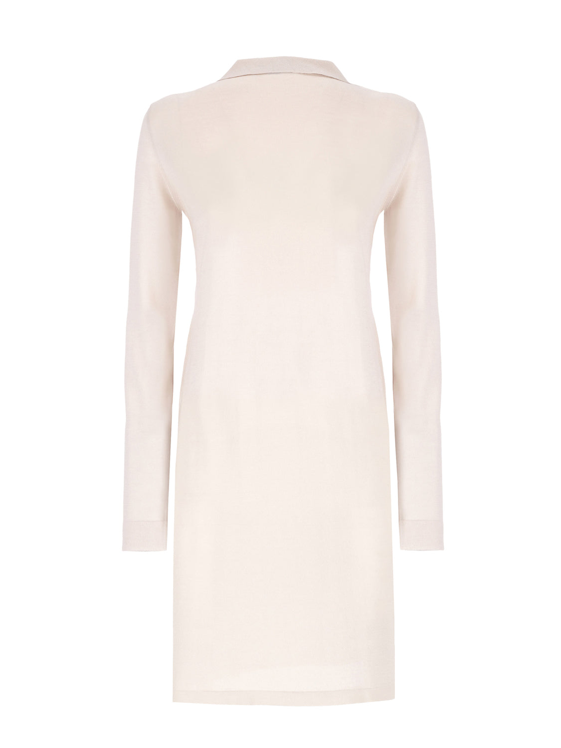 Pollina Jaipur Polo Shirt Dress - Beige