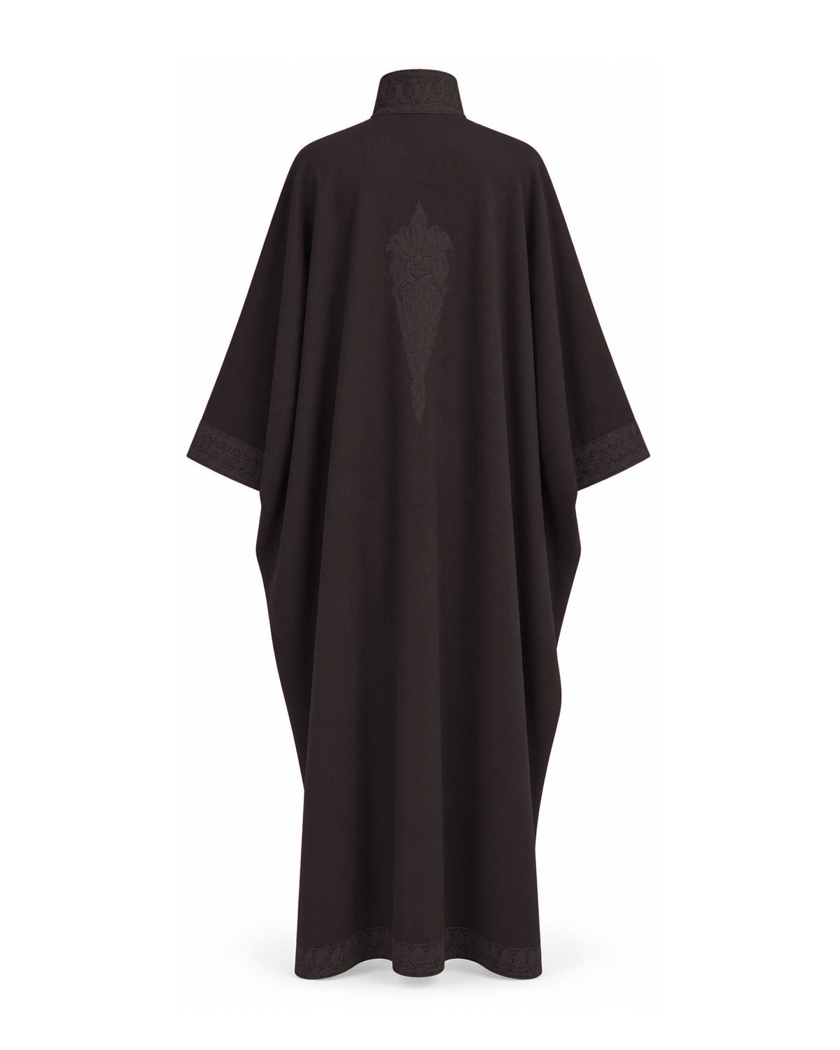Bamyan Long Karzan Pashmina Coat Black