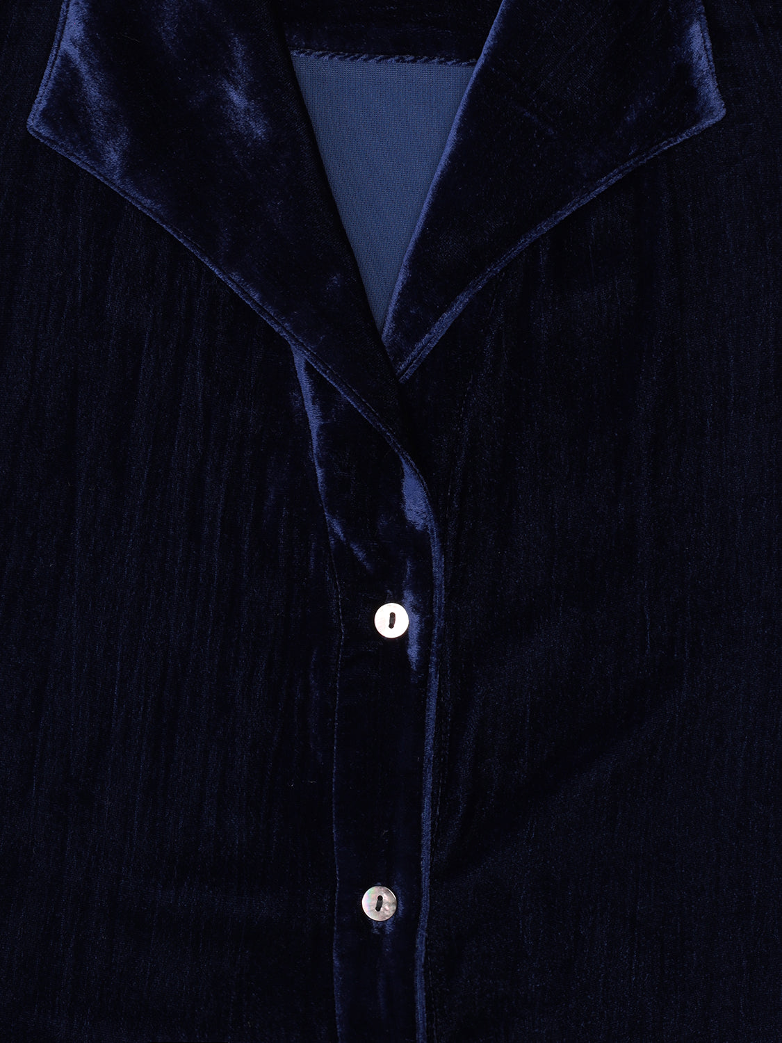 Perrine Velvet Dress Navy Blue