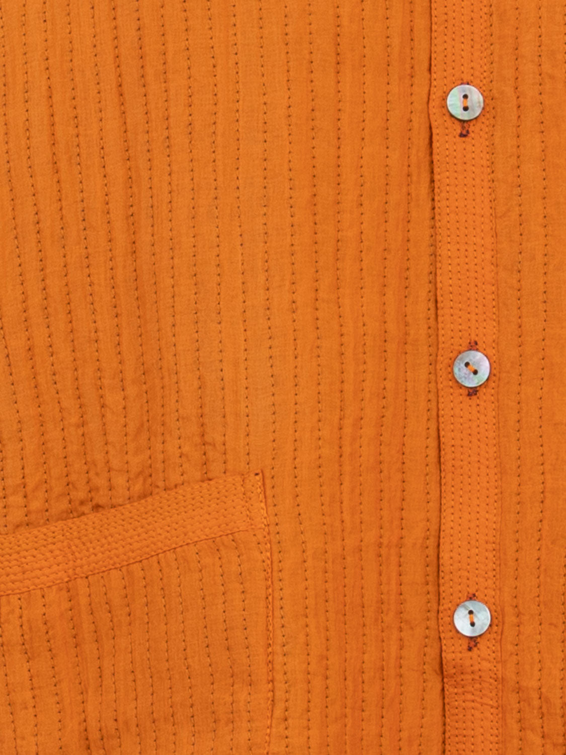 GABY PADDED REVERSIBLE JACKET SILK NIGHT BLUE/ORANGE