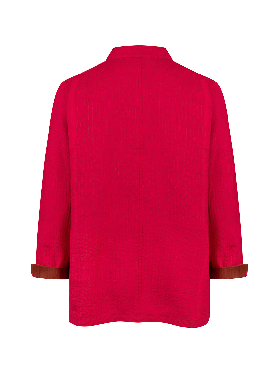 GABY PADDED REVERSIBLE JACKET RUST/FUSCHIA CHERRY