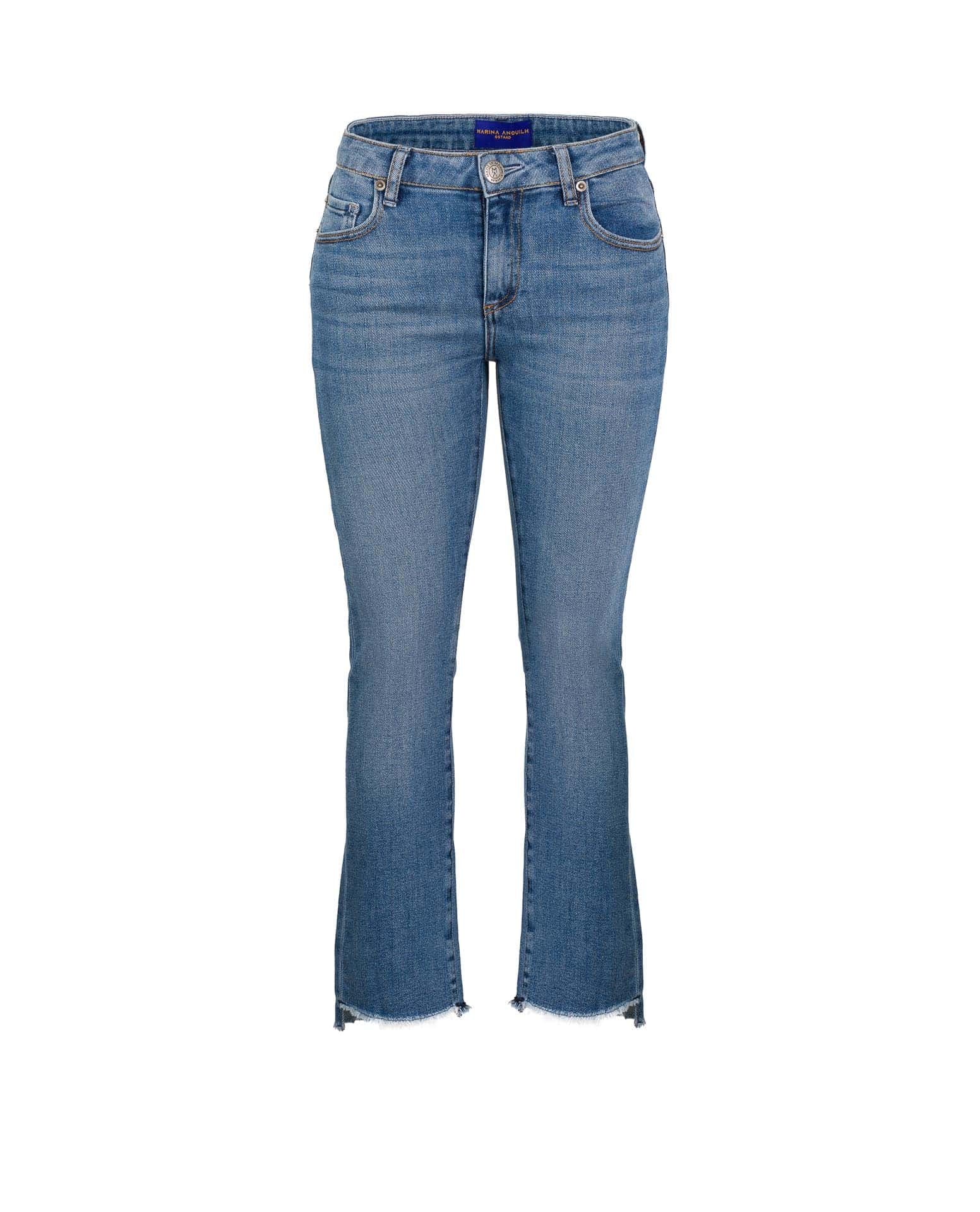 CAROLA CAPRI PANTS NAVY BLUE JAZZ