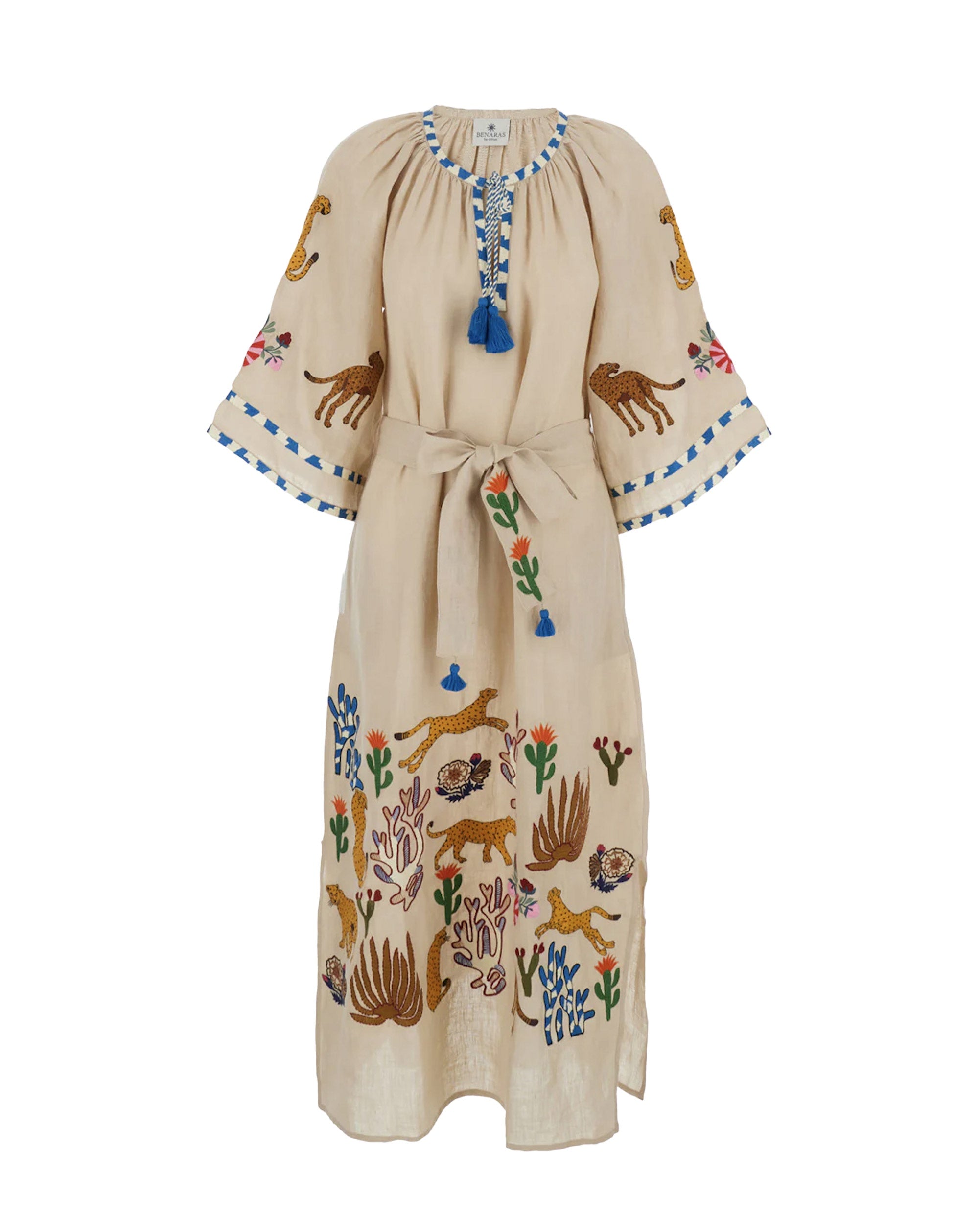 Congo Veronica Linen Dress