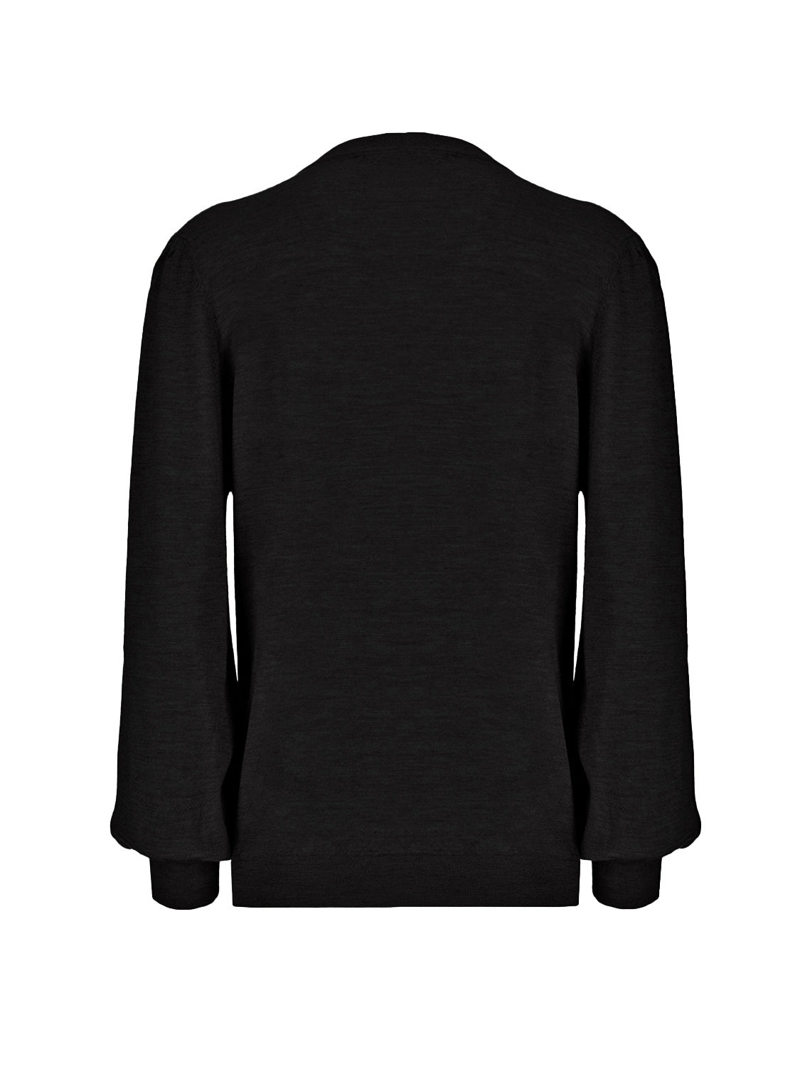 Indispensable V-Neck Cardigan Ballon Fine Cashmere Black