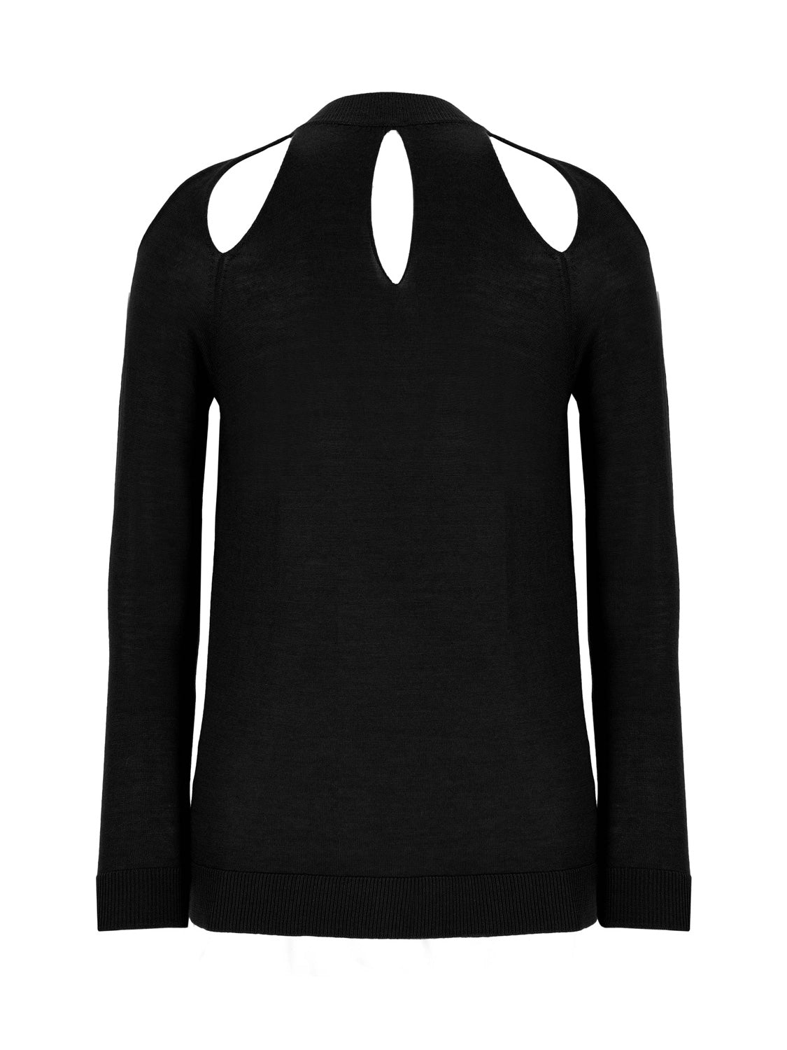 Florae Jaipur Cut Out Sweater Black