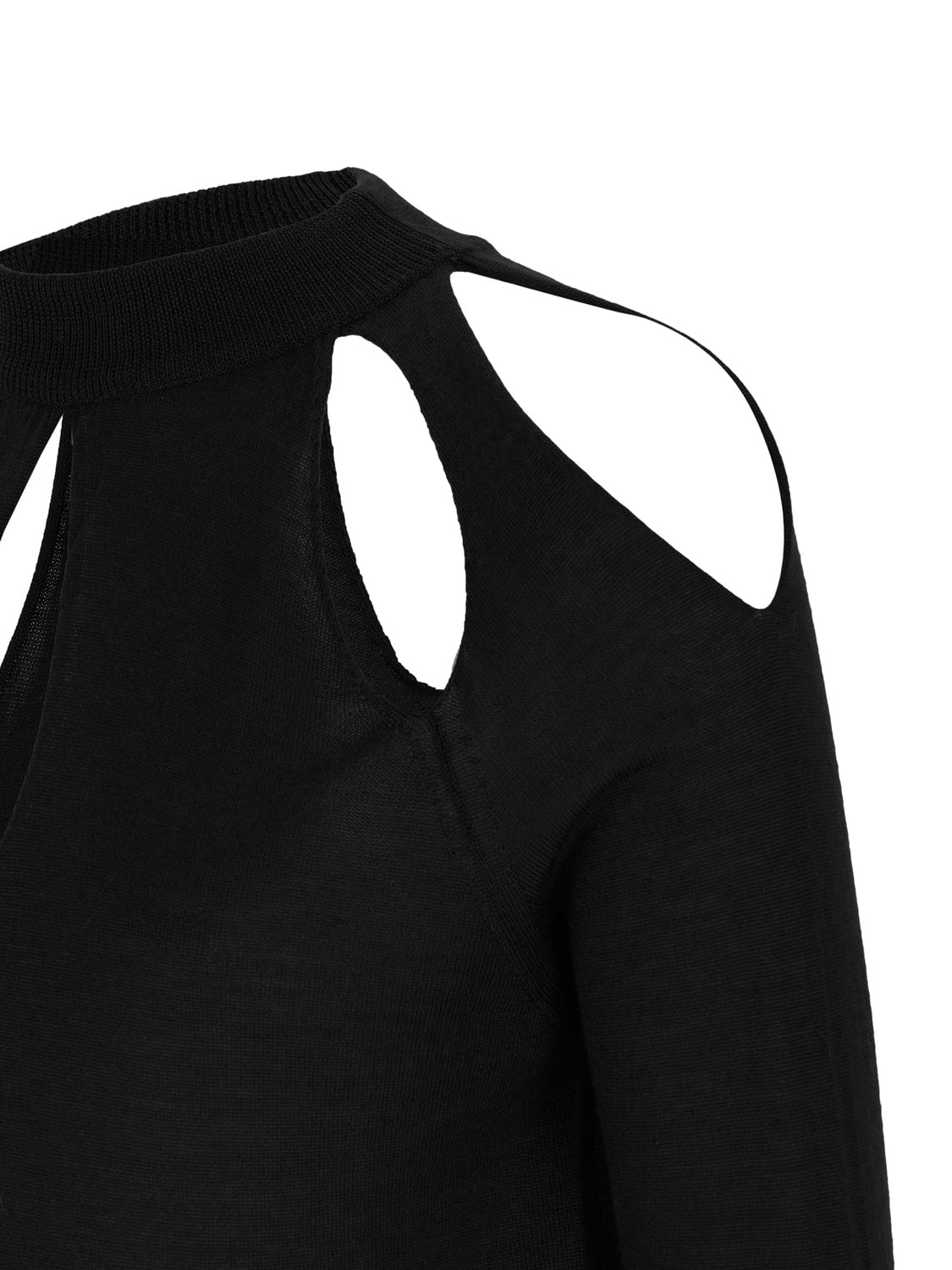 Florae Jaipur Cut Out Sweater Black