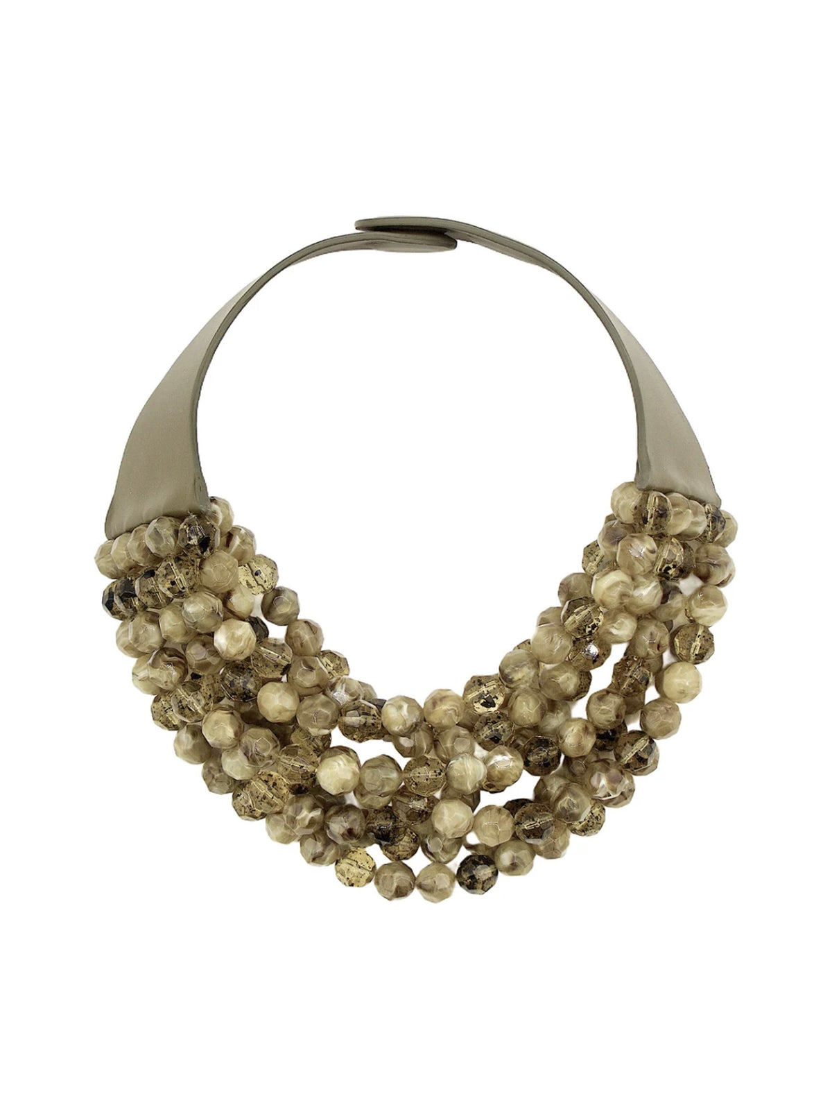 Collier Bella kaki