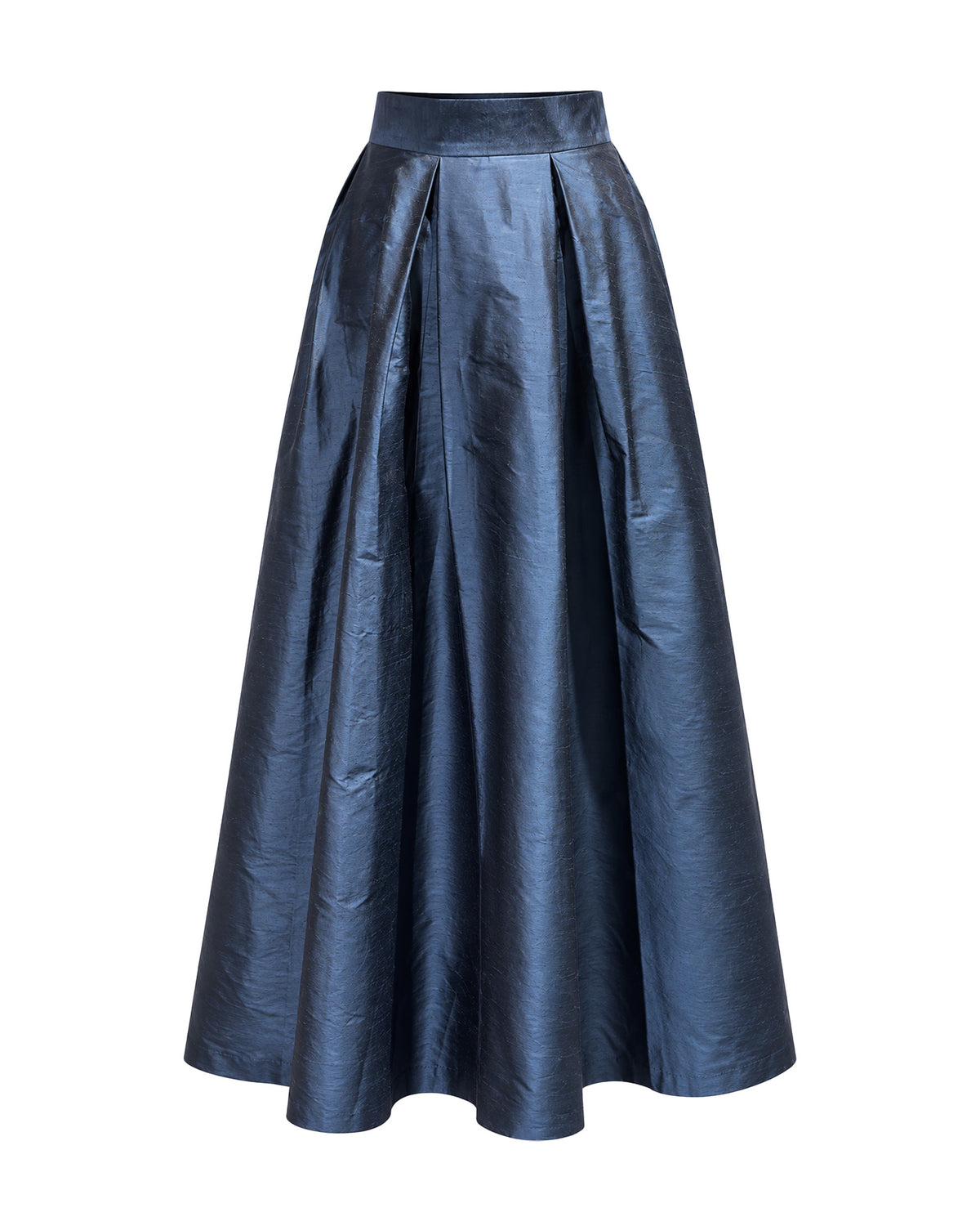 Florence Taffeta Skirt Dark Sky Blue
