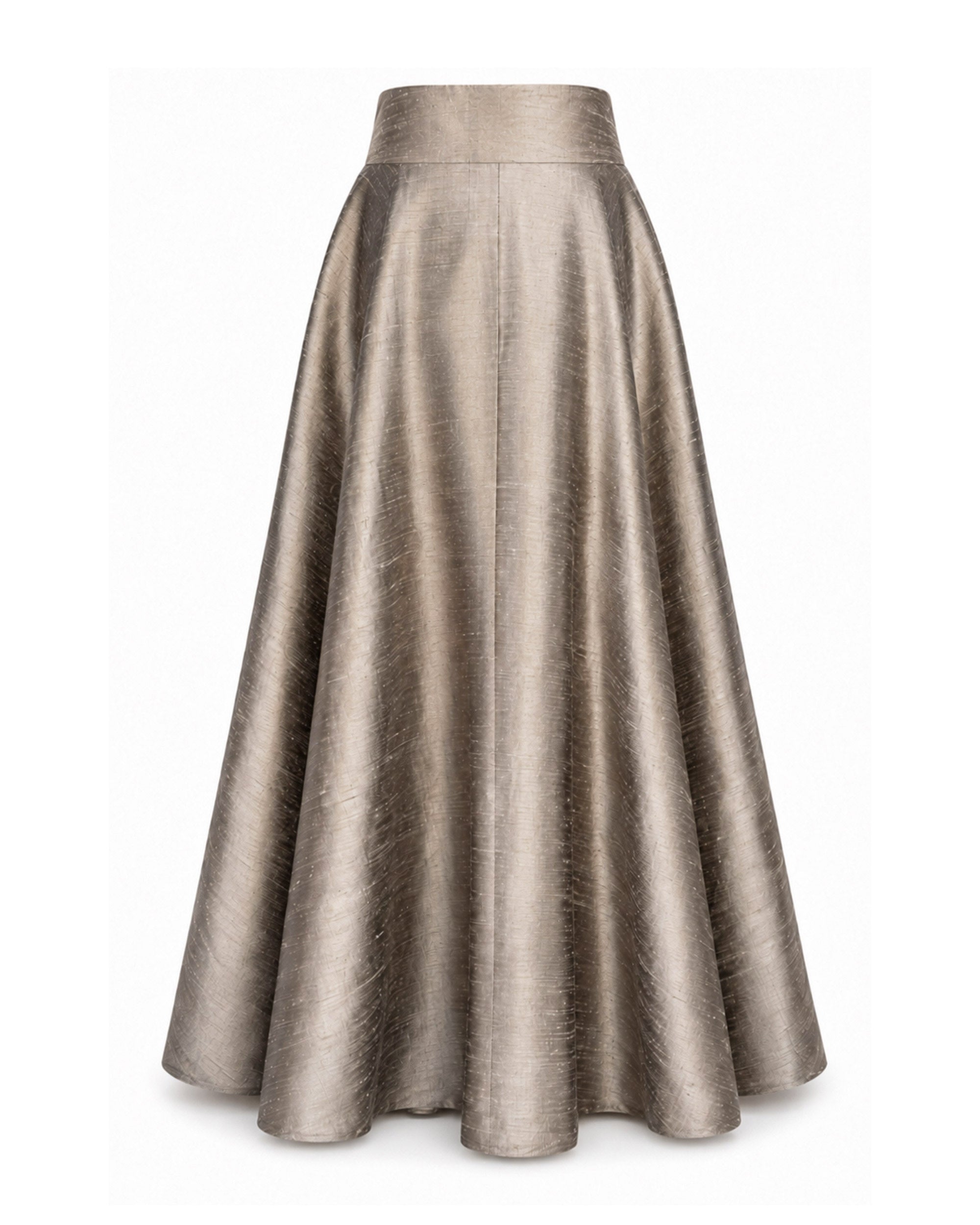 Irene Shantung Moon Skirt