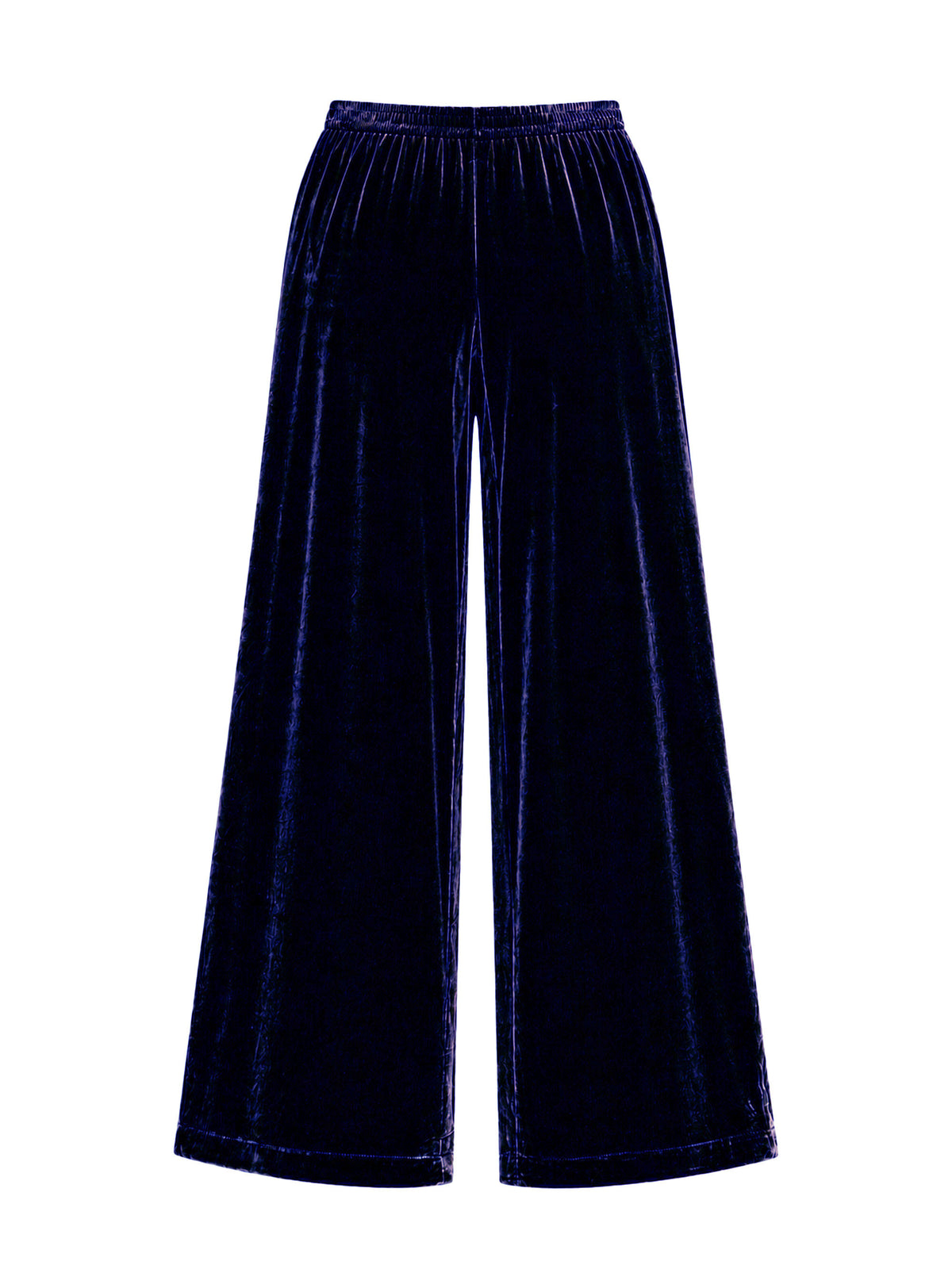 Luisa Velvet Pants Navy