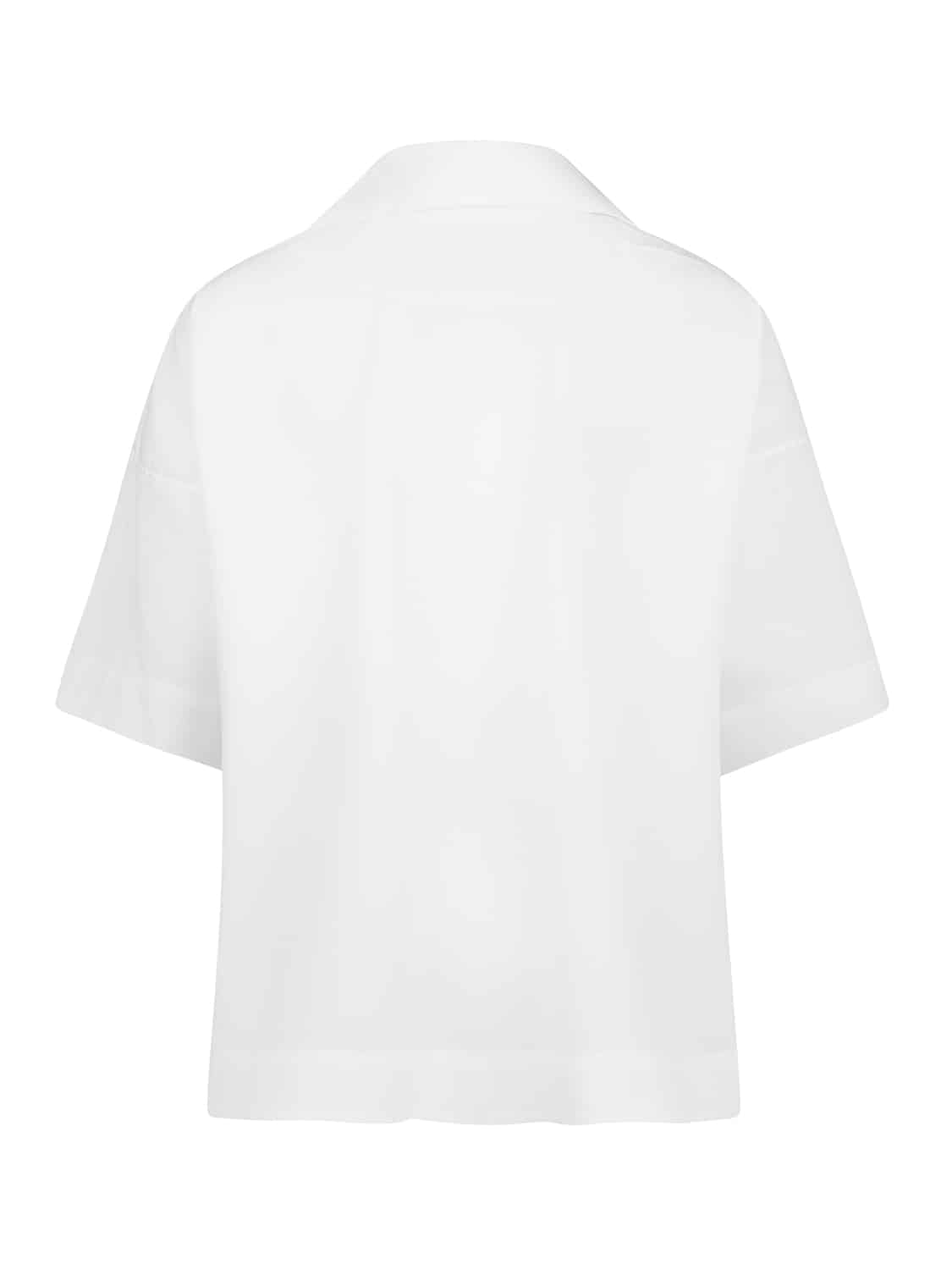 BARBARA WHITE COTTON SHIRT