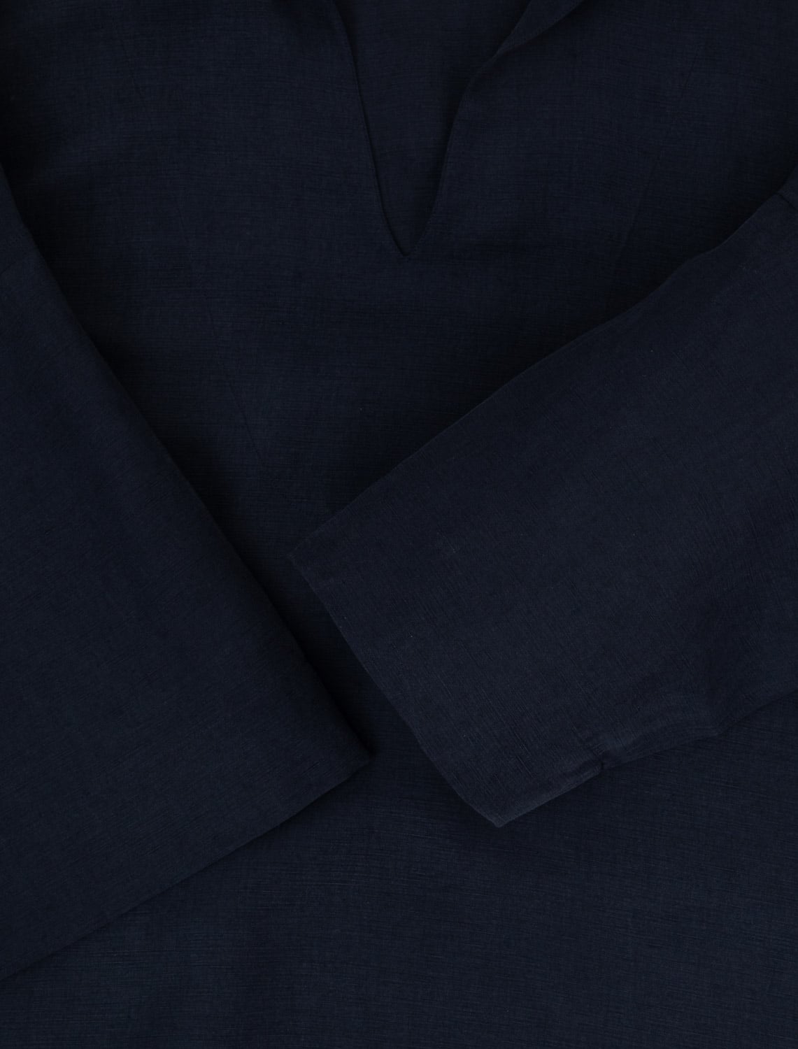 BARBARA LINEN SILK SHIRT BLUE