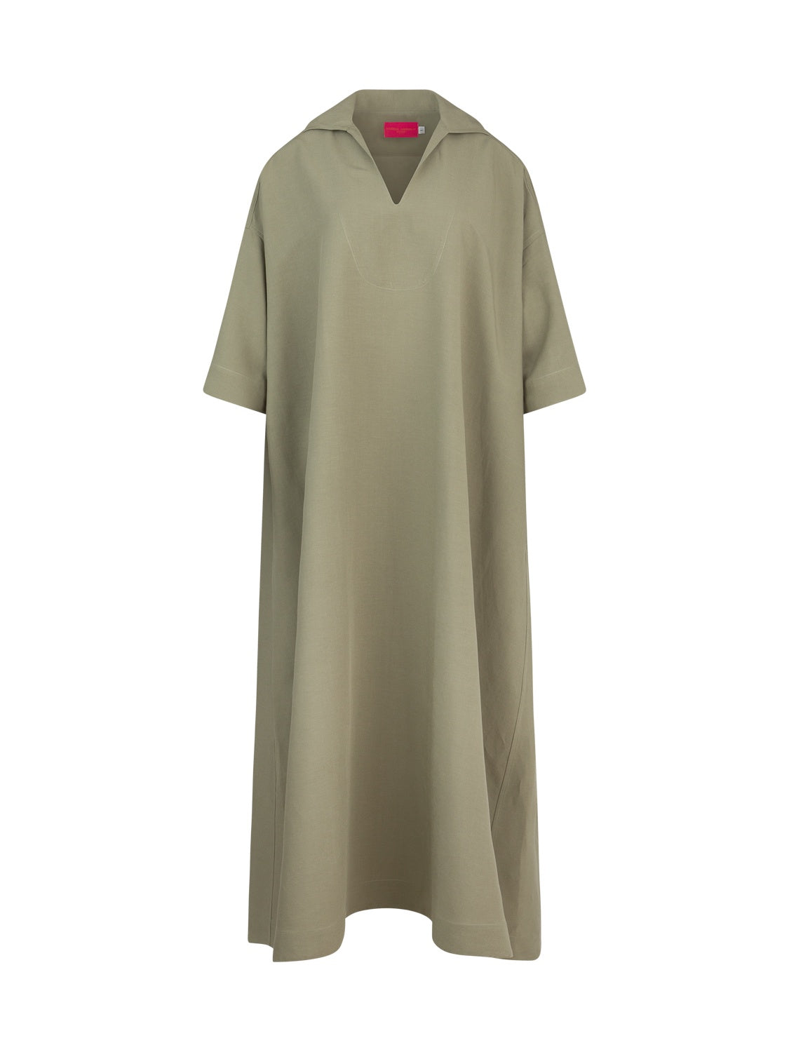 BARBARA LINEN DRESS KAKI
