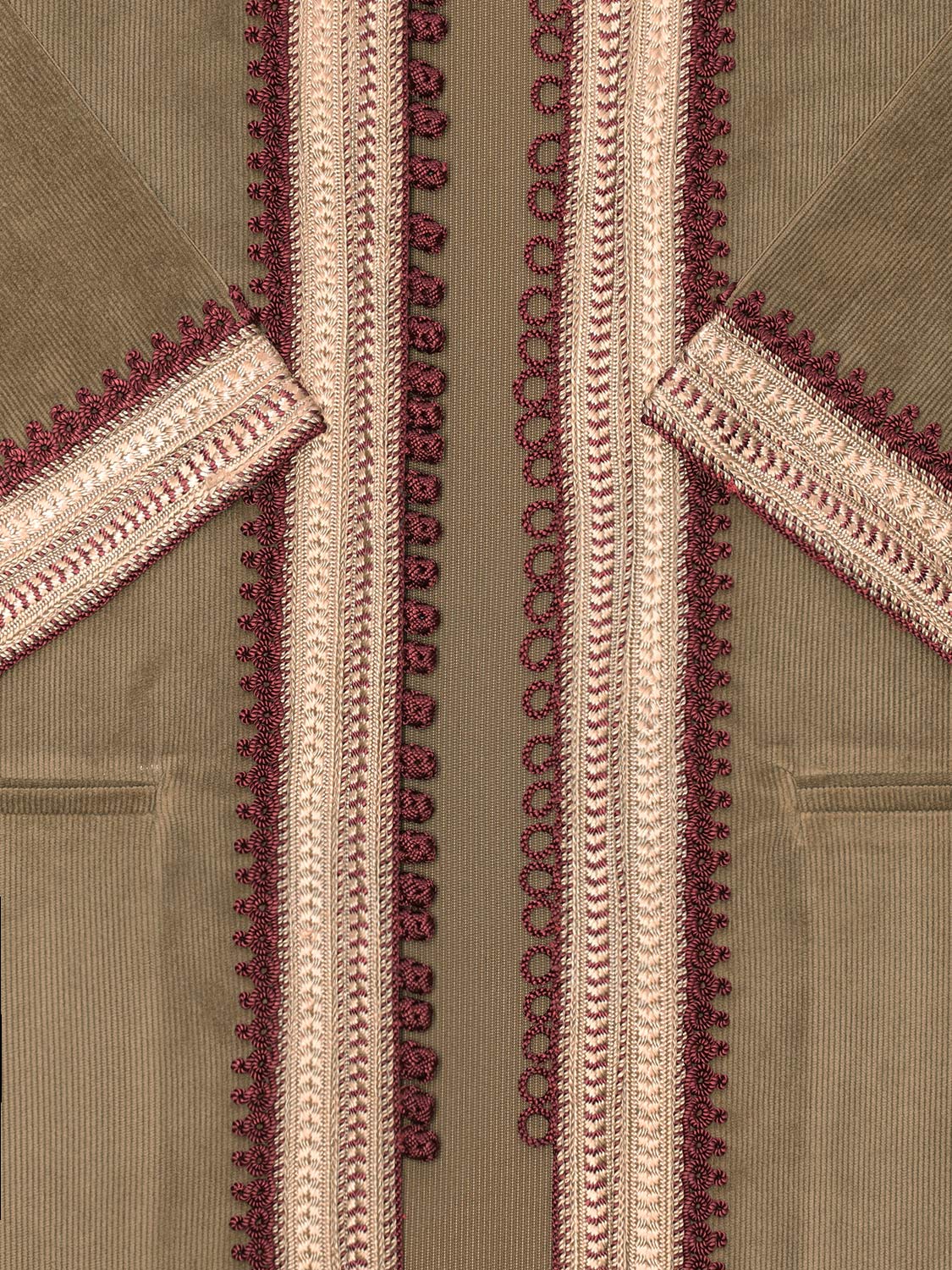 Marrakesh Corduroy Jacket Bordeaux