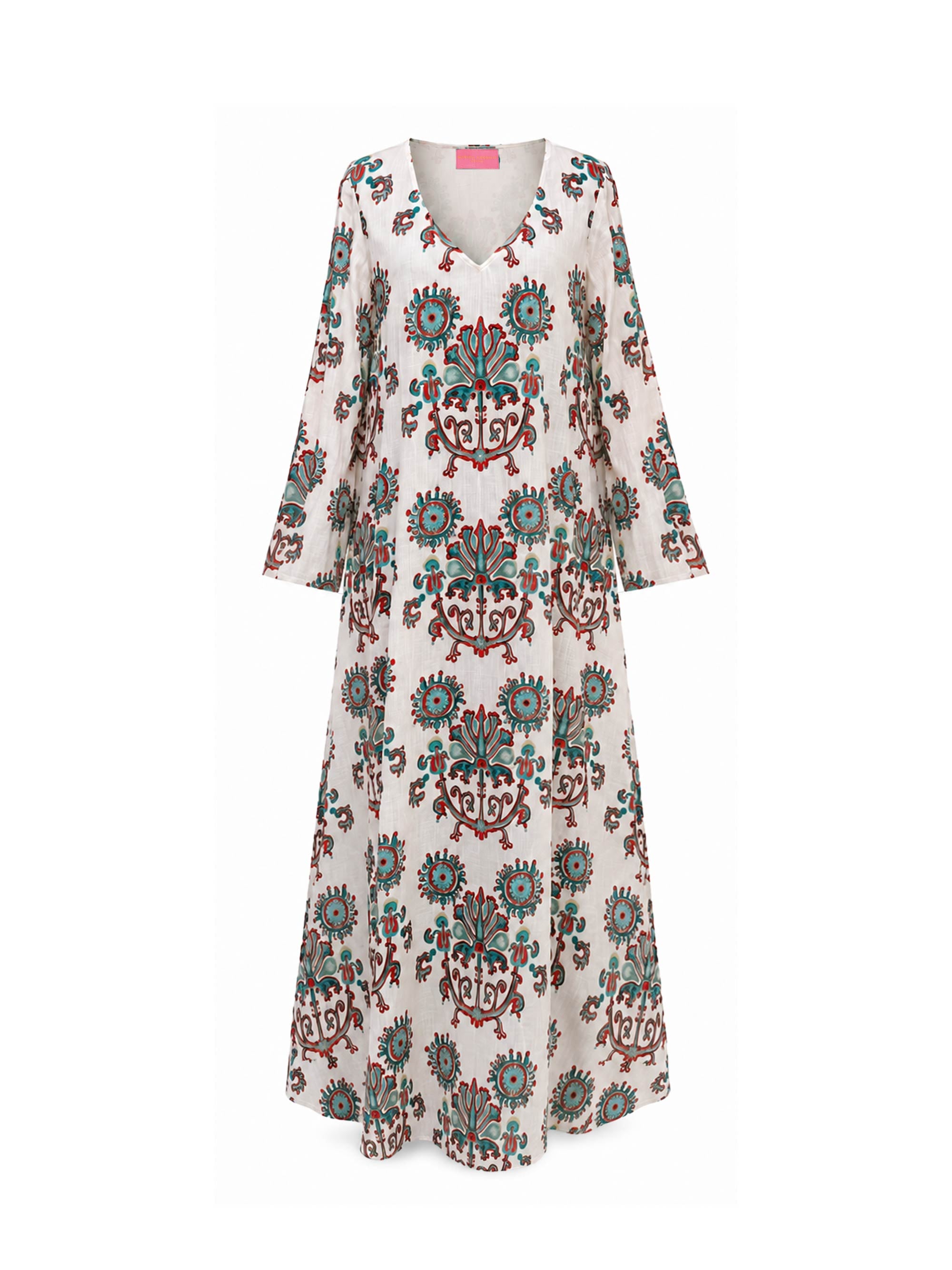 Natalia Cotton Voile Dalia Kaftan