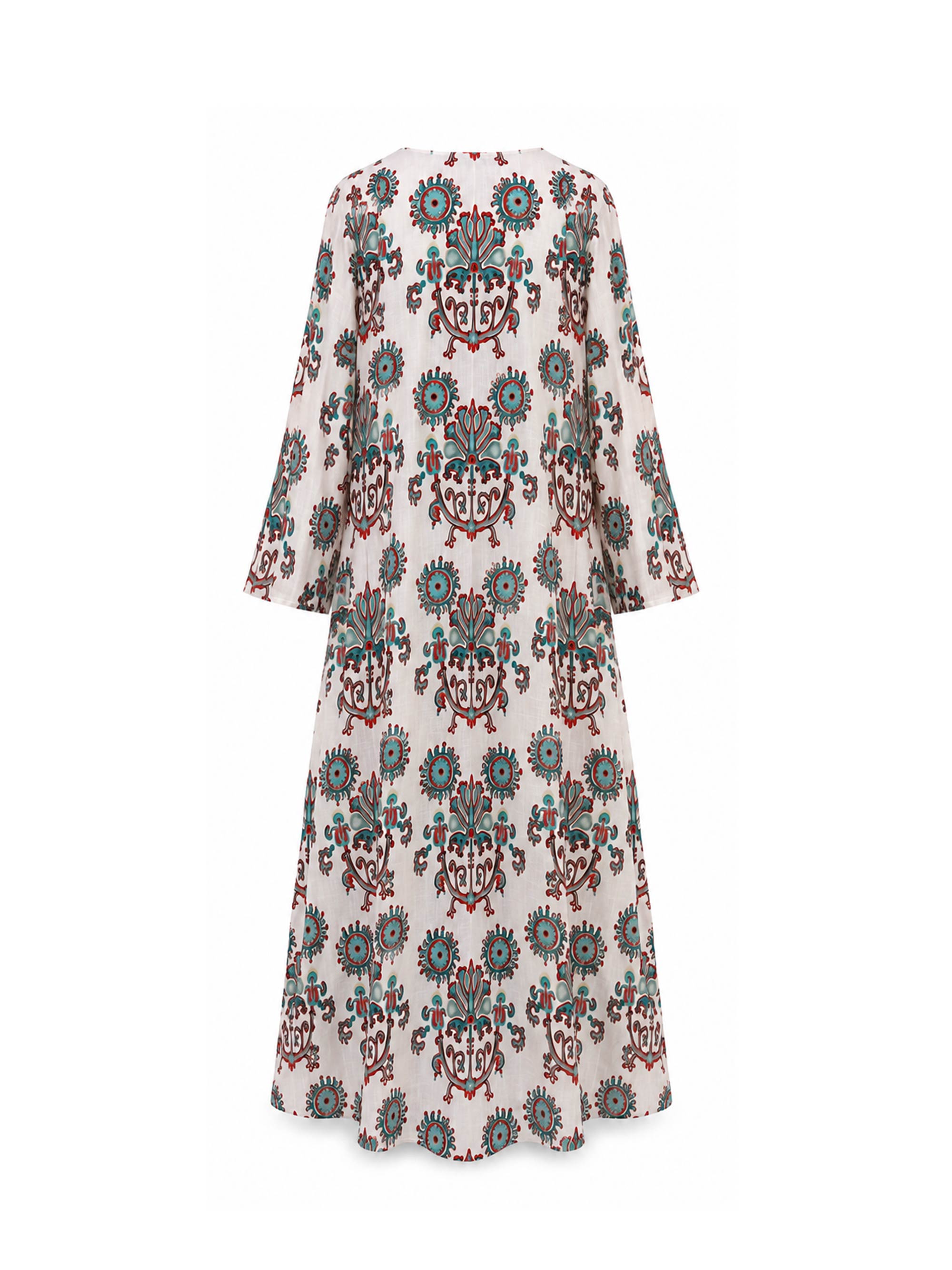 Natalia Cotton Voile Dalia Kaftan