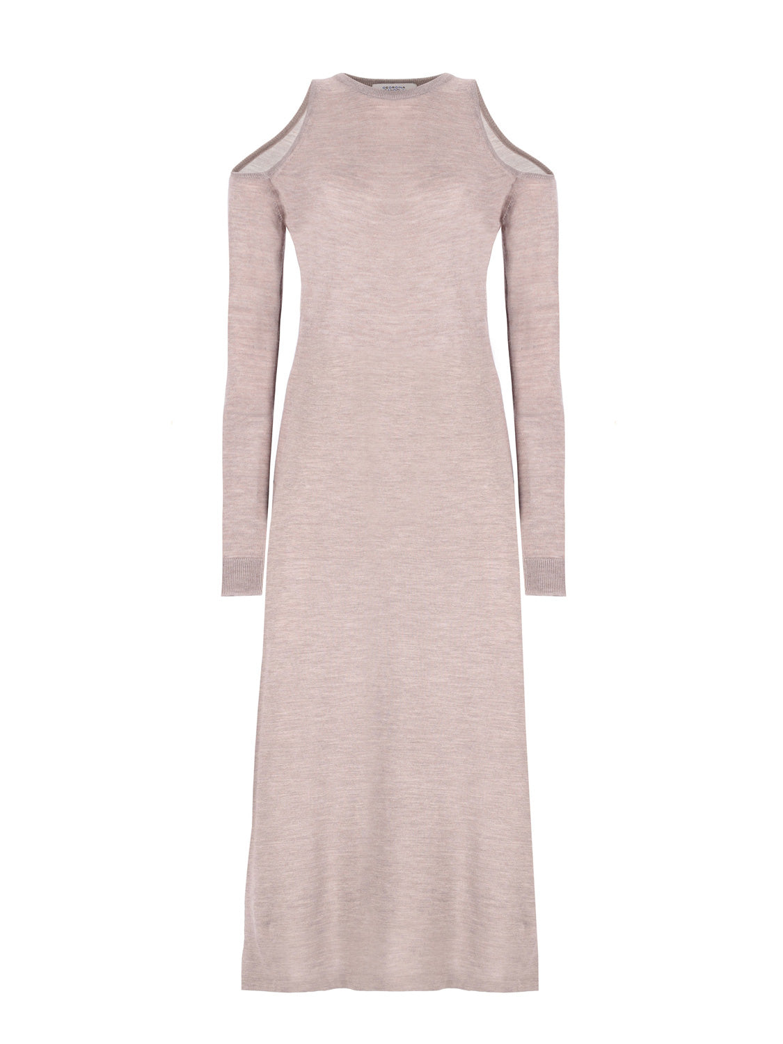 Ottalia Jaipur Cut Out Long Dress - Beige