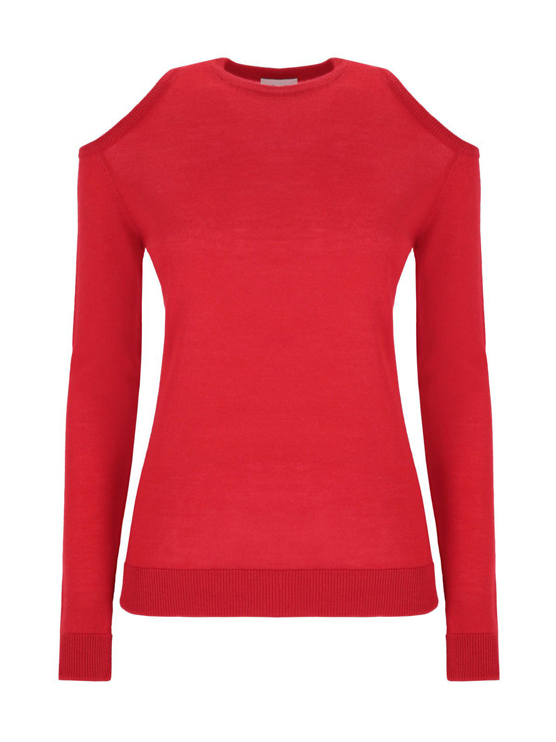 Ottori Jaipur Cut Out Sweater - Red