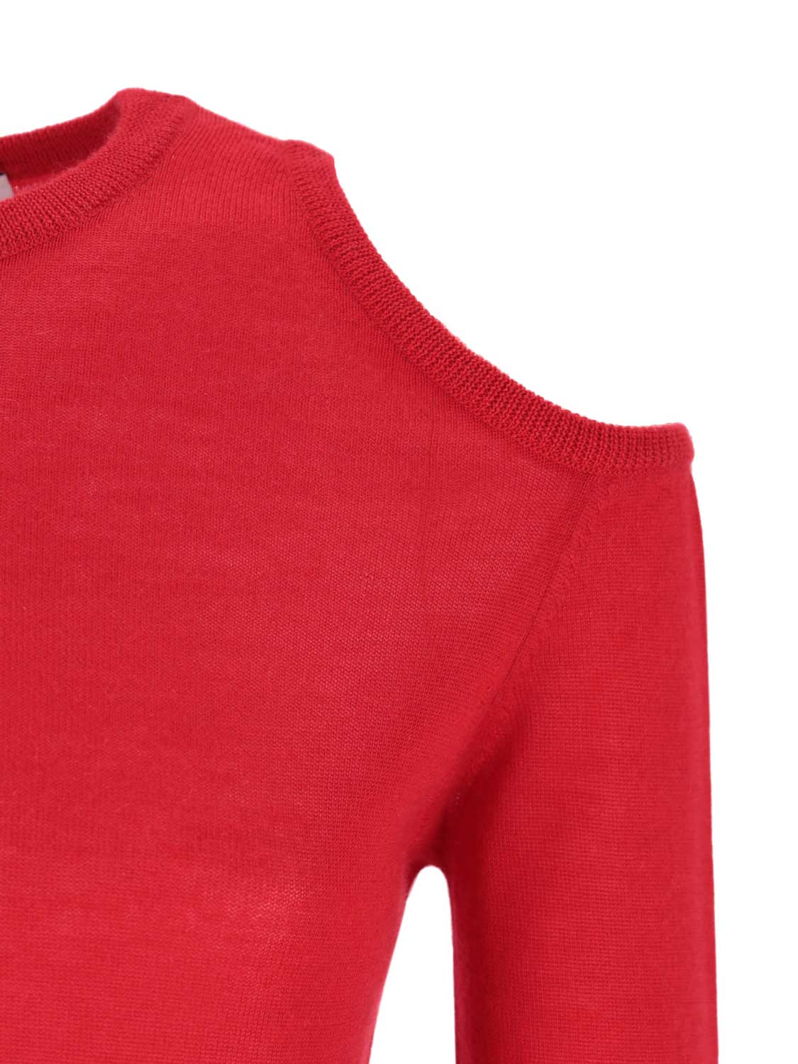 Ottori Jaipur Cut Out Sweater - Red