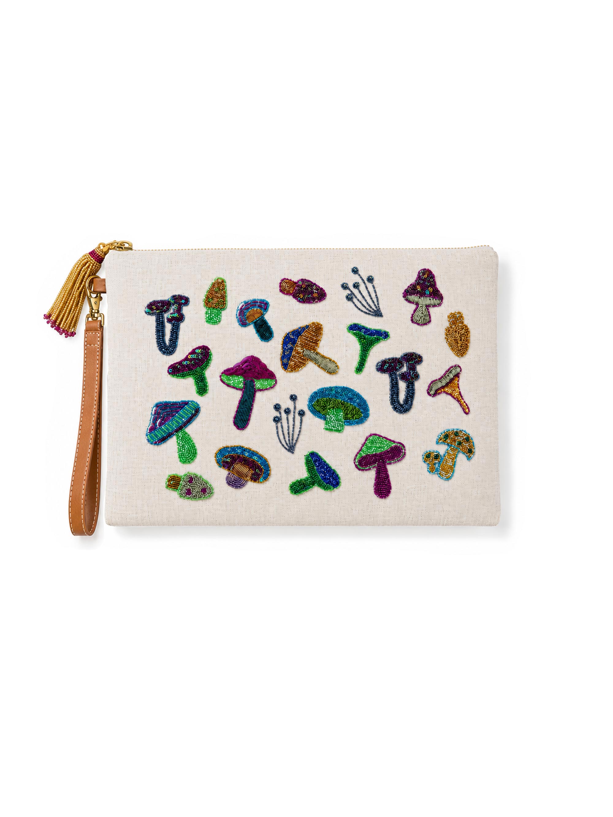 Sequin Pouch Magic Mushroom XL