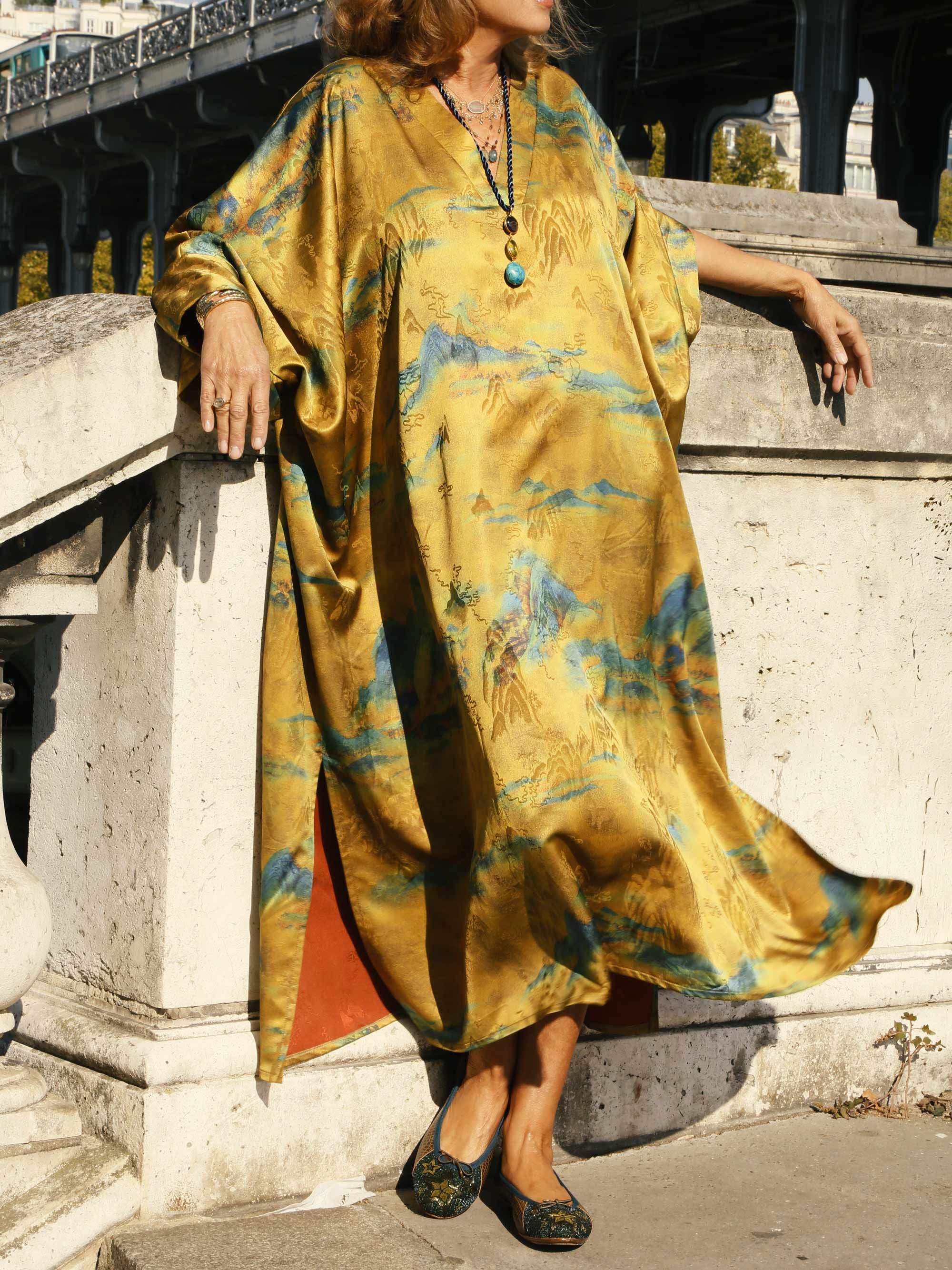 Olympia Kaftan Dress