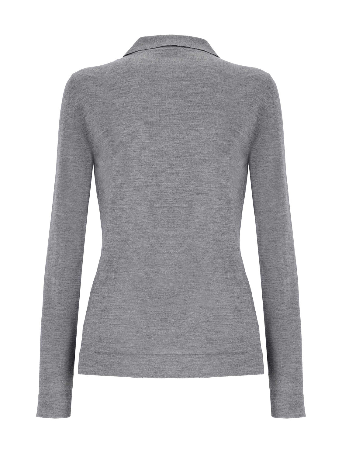 Polli Jaipur polo Shirt Sweater - Grey