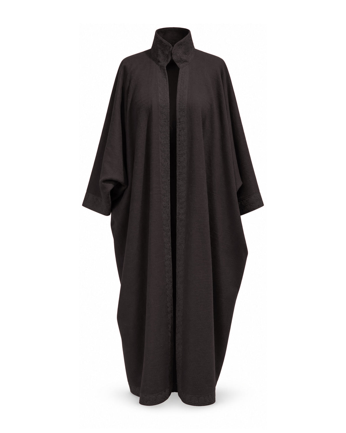 Bamyan Long Karzan Pashmina Coat Black