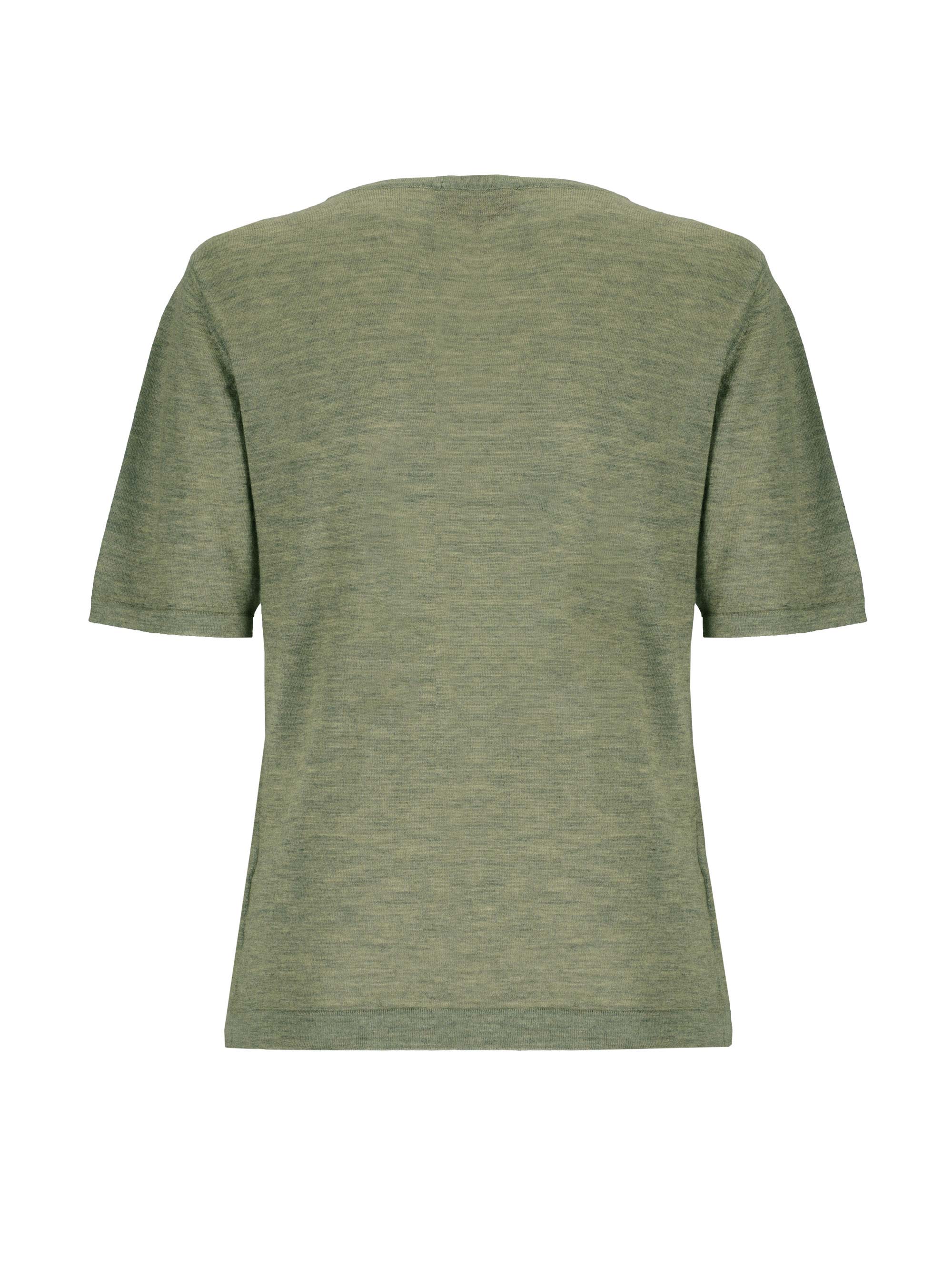 Indispensable Fine Cashmere TShirt Round Neck Sage
