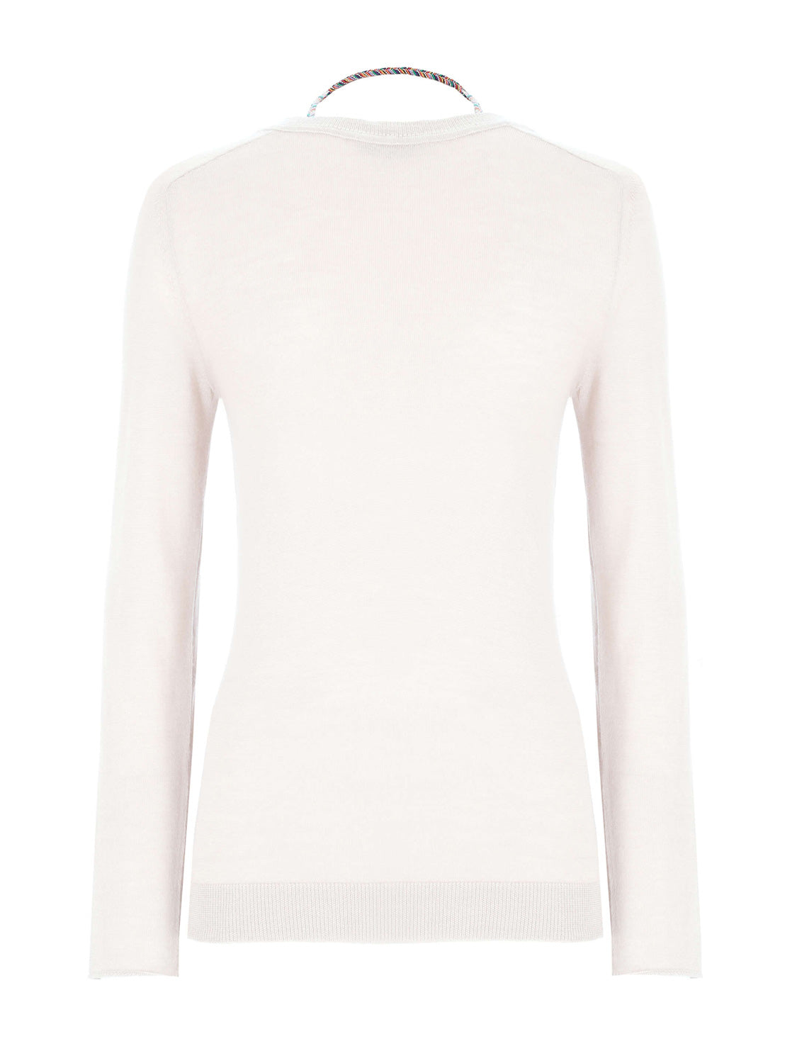 Vitae Jaipur V-Neck Sweater with Ribbon