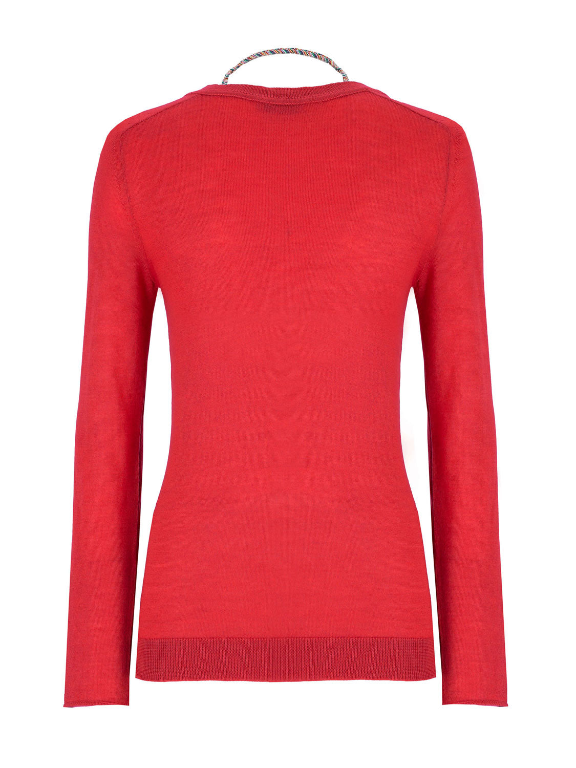 Vitae Jaipur V-Neck Sweater with Ribbon