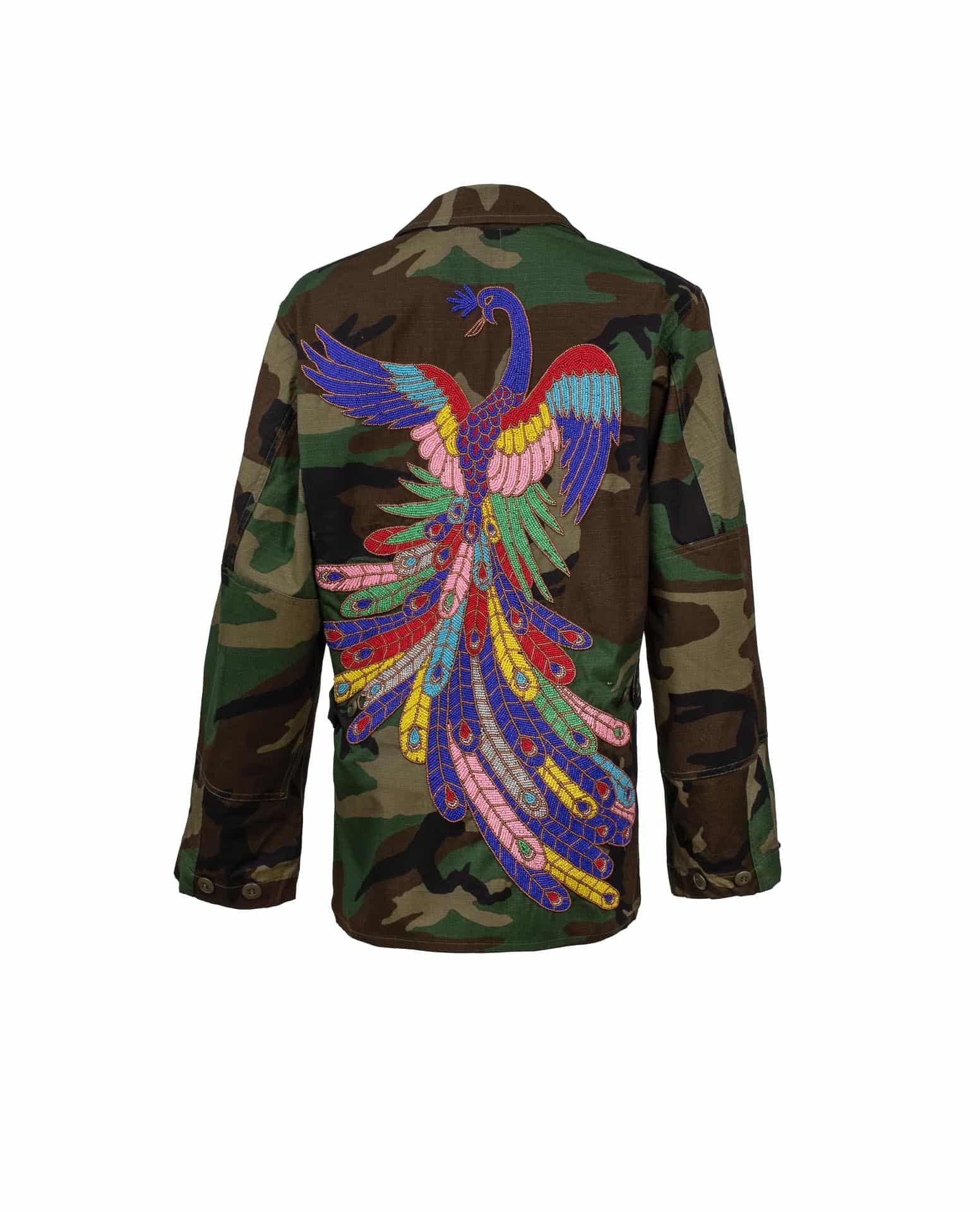 CHRISTOPHE SAUVAT MILITARY JACKET