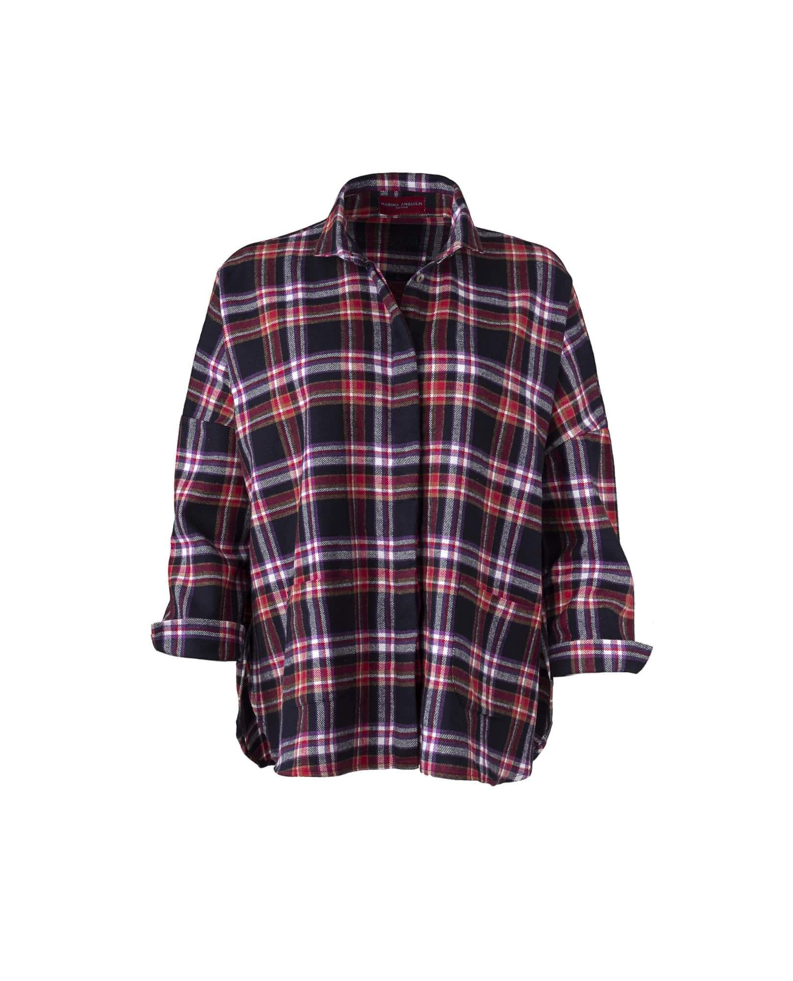GABY SQUARE SHIRT ALASKA FUSCHIA